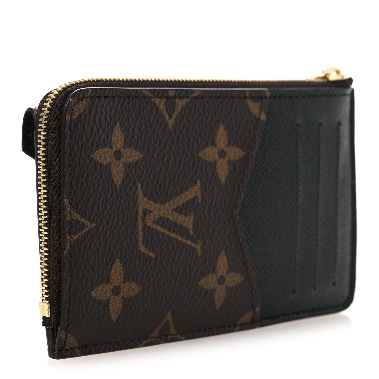 Louis Vuitton Monogram Recto Verso Card Holder Black
