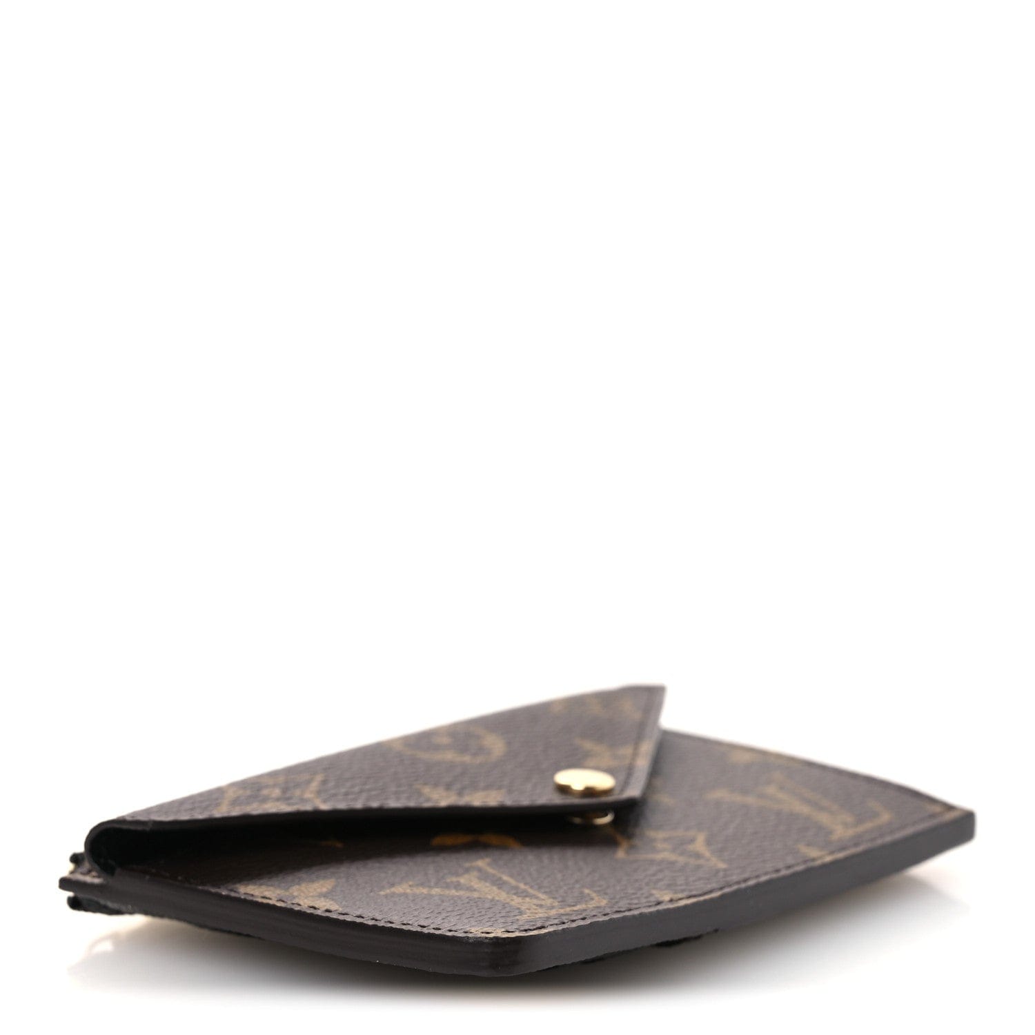 Louis Vuitton Monogram Recto Verso Card Holder Black