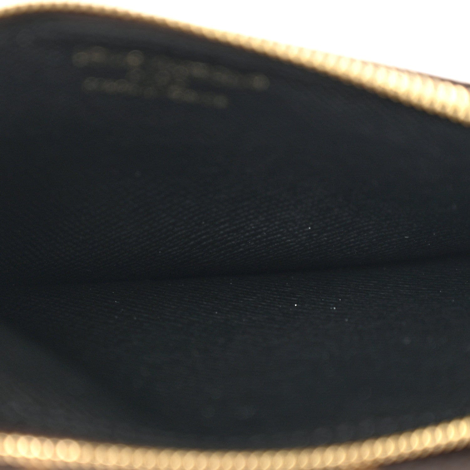 Louis Vuitton Monogram Recto Verso Card Holder Black Black