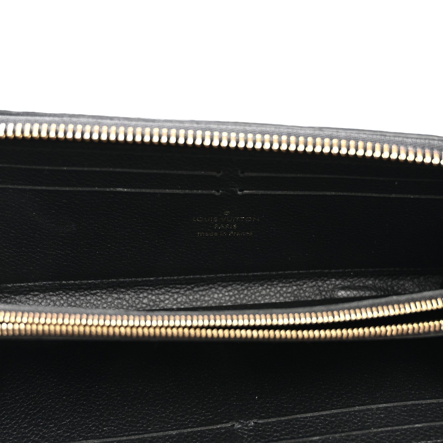 Louis Vuitton Empreinte Clemence Wallet Black