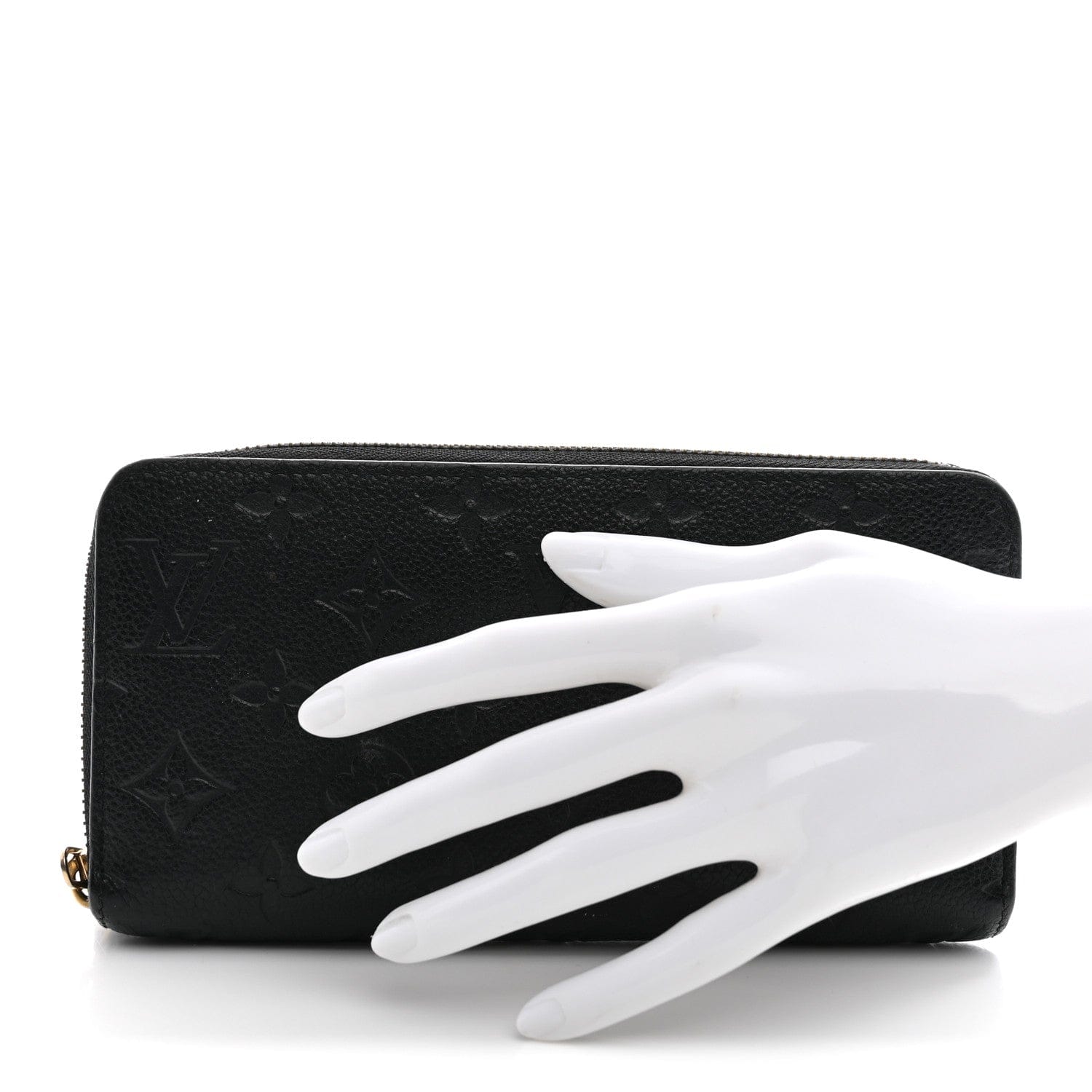 Louis Vuitton Empreinte Zippy Wallet Black