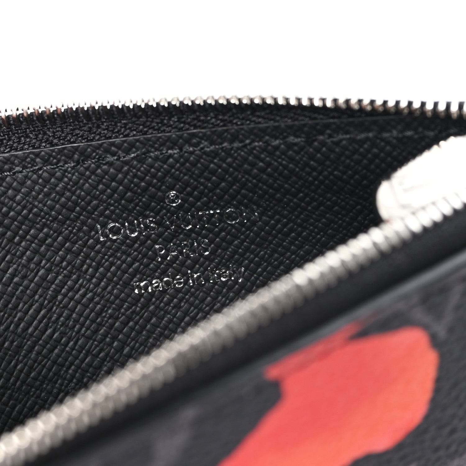 Louis Vuitton Monogram Eclipse Sunset Taiga Coin Card Holder