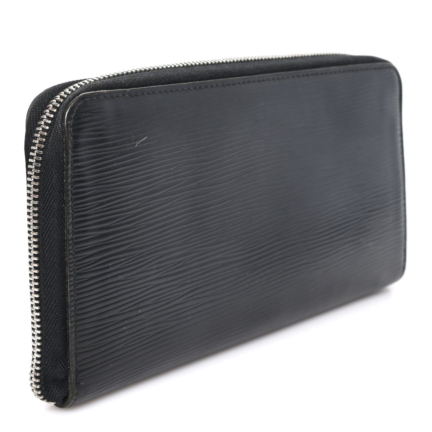 Louis Vuitton Epi Zippy Organizer Wallet Black