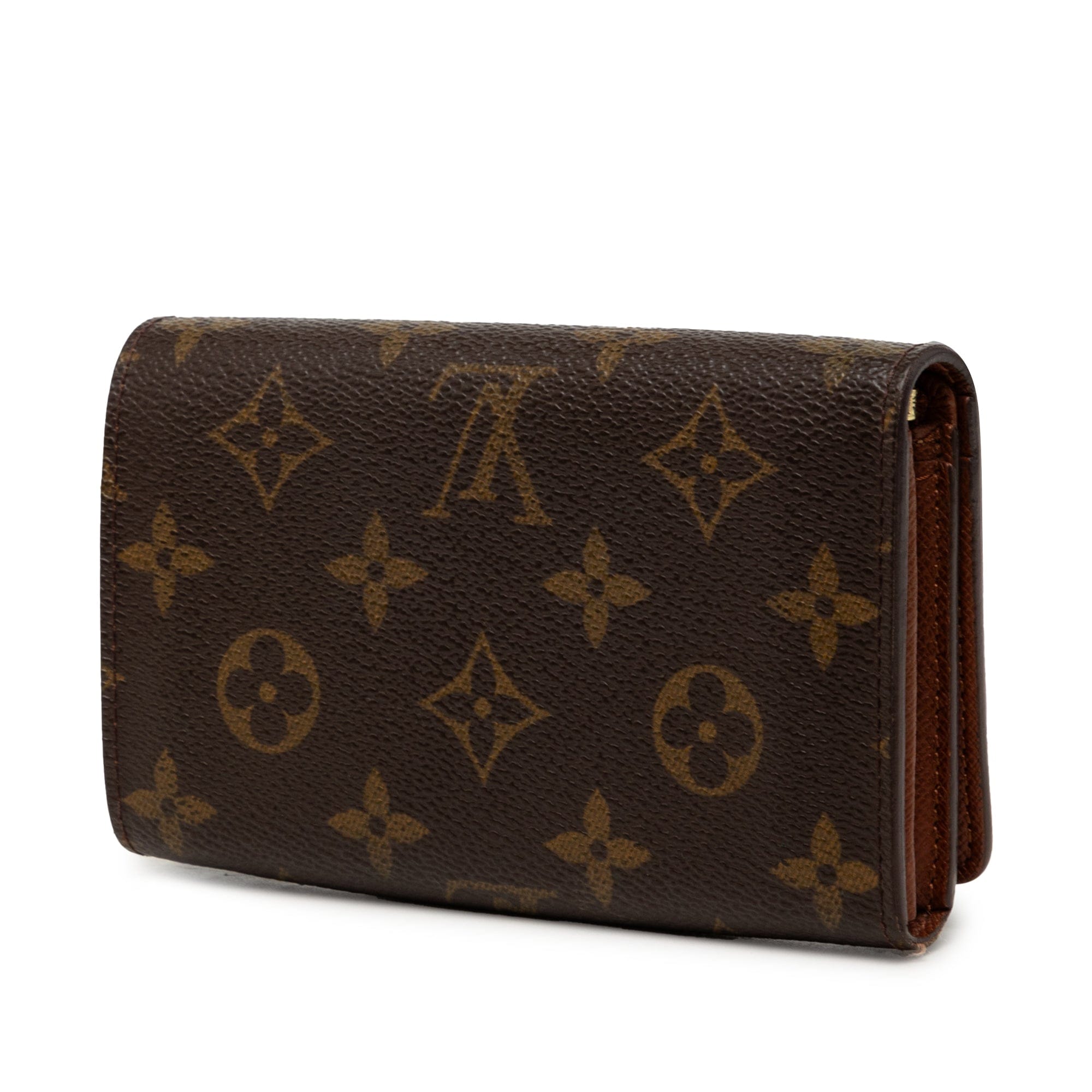 Louis Vuitton Monogram Porte Monnaie Tresor Wallet