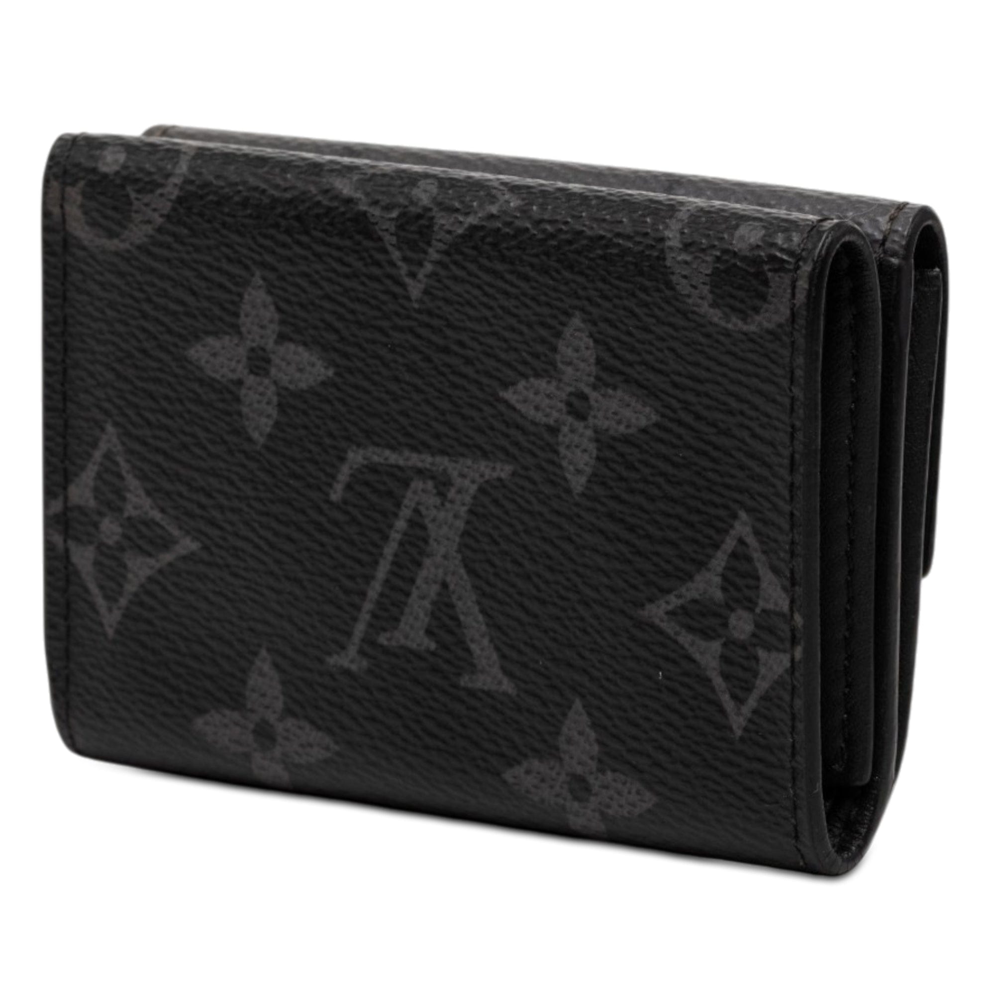 Louis Vuitton Monogram Eclipse Reverse Discovery Compact Wallet