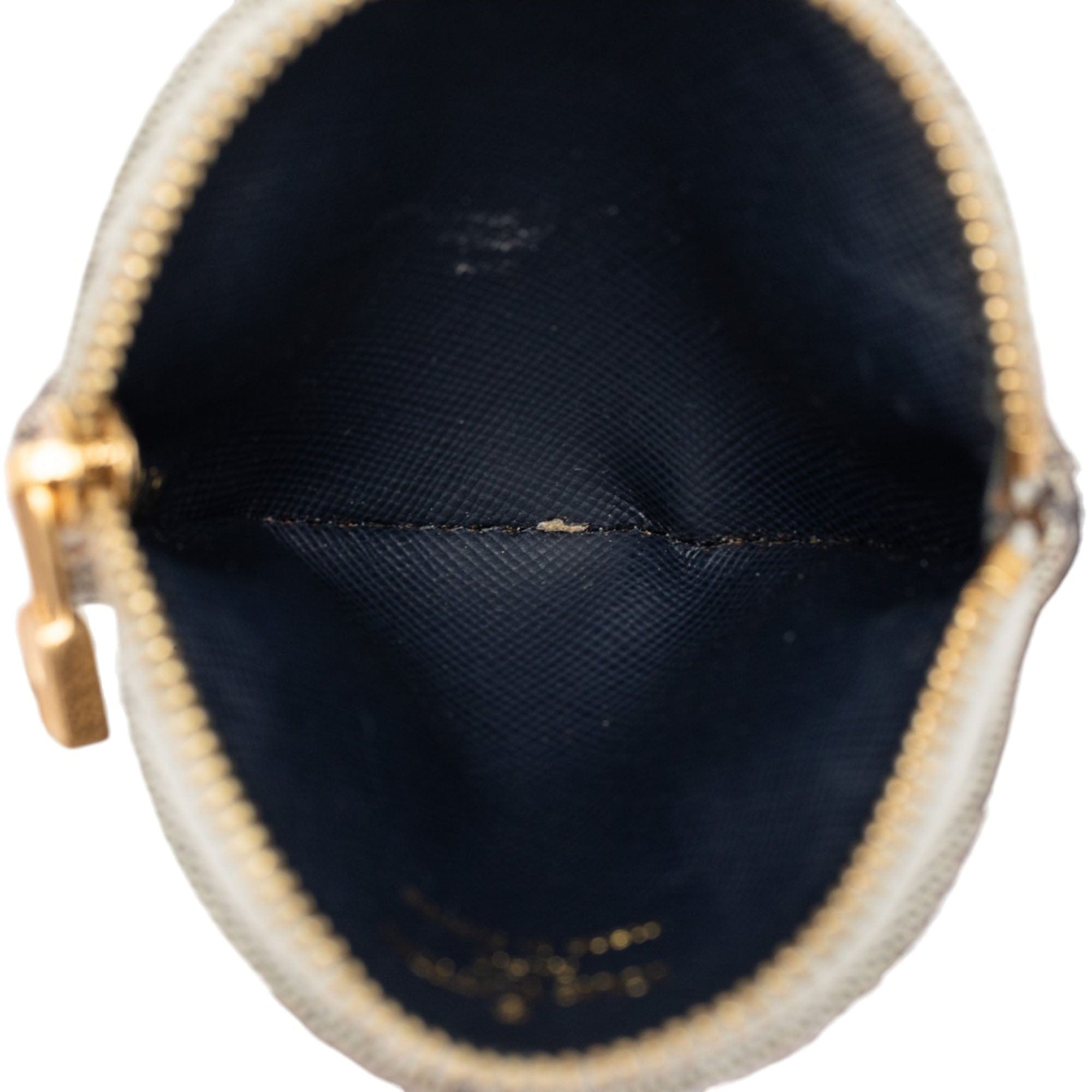 Louis Vuitton Monogram Mini Lin Round Coin Purse