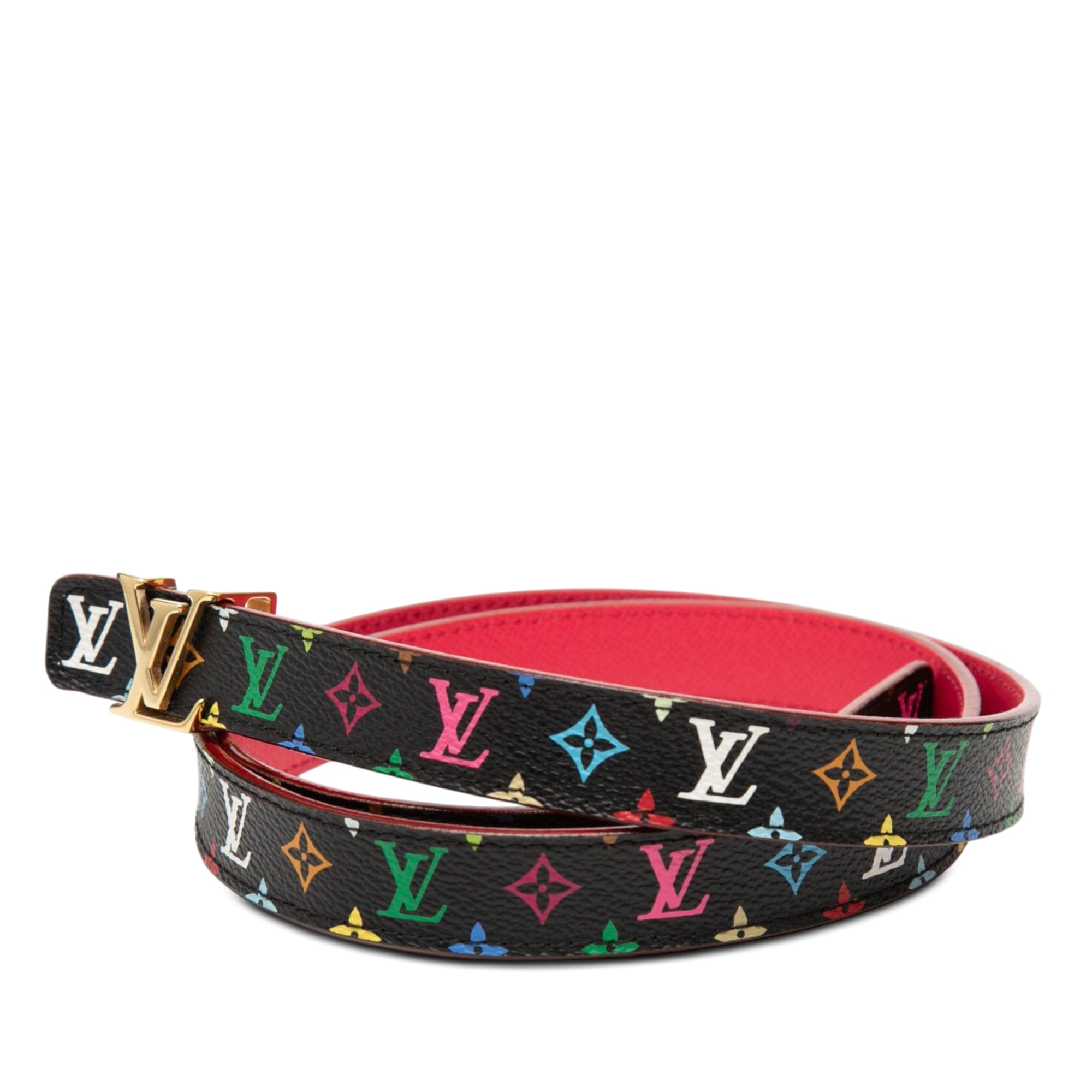 Louis Vuitton Monogram Multicolore LV Initiales Belt