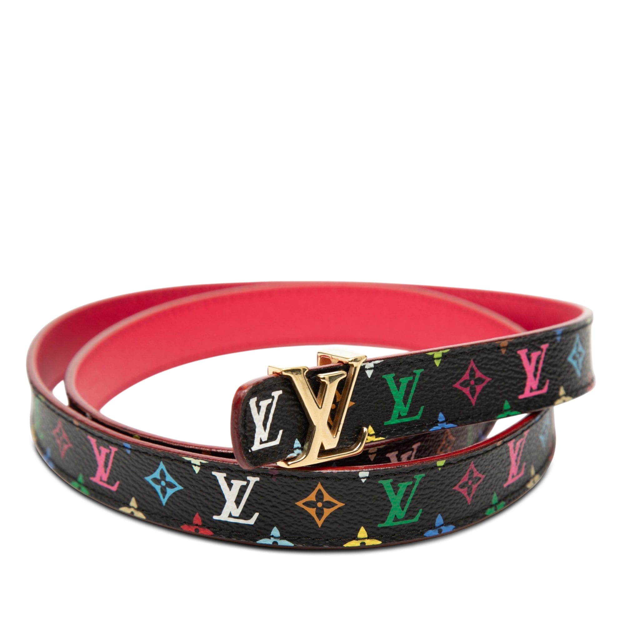 Louis Vuitton Monogram Multicolore LV Initiales Belt