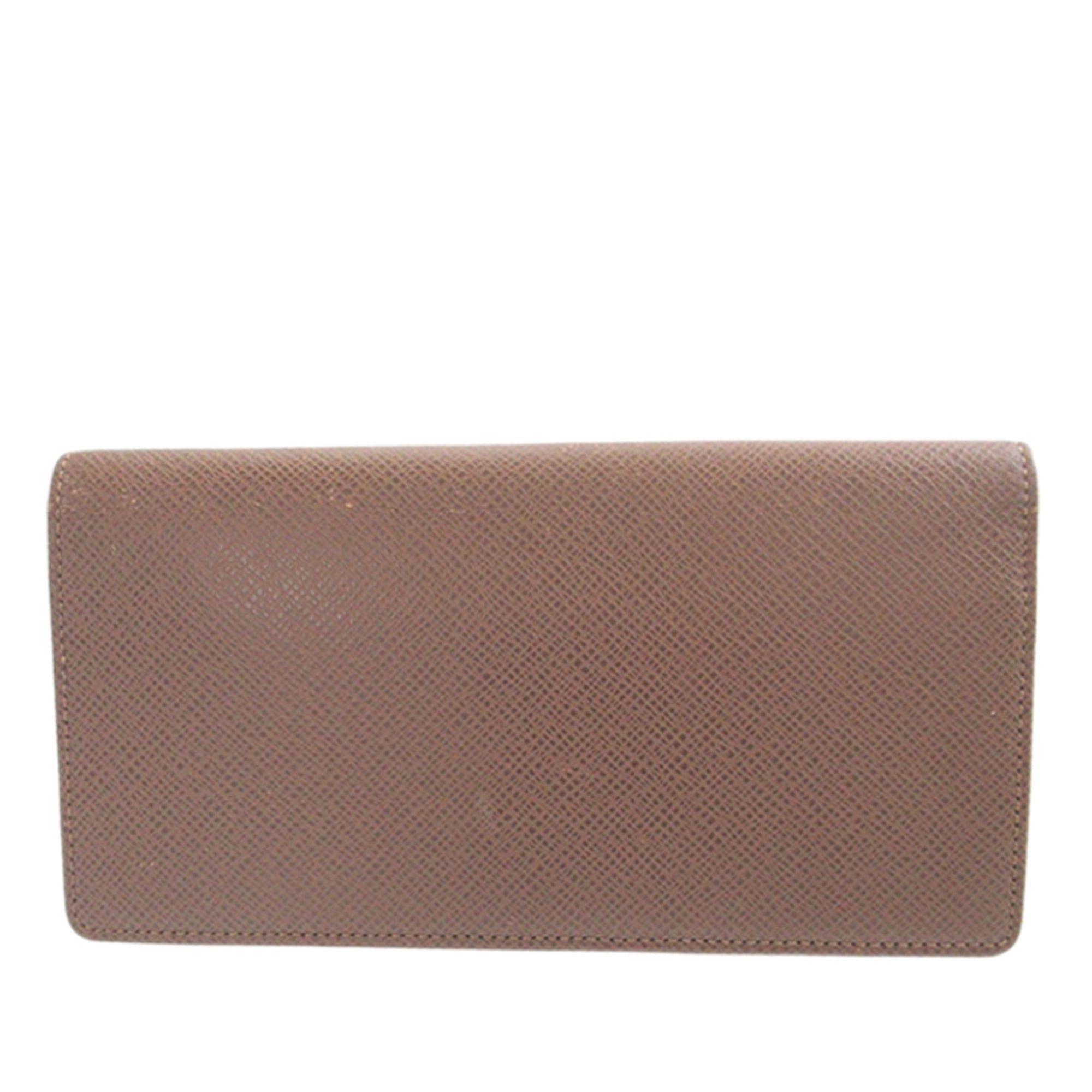 Louis Vuitton Taiga Portefeuille Brazza Bifold Long Wallet