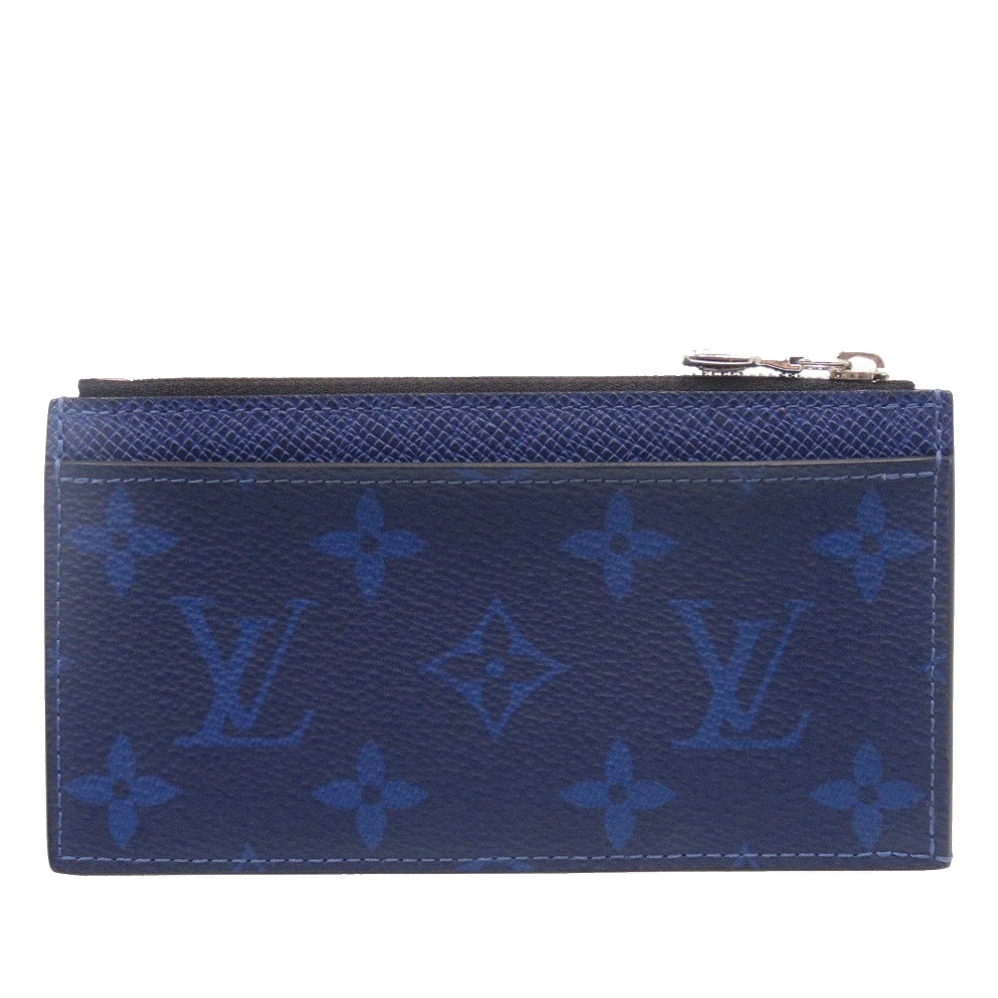 Louis Vuitton Monogram Taigarama Coin Card Holder