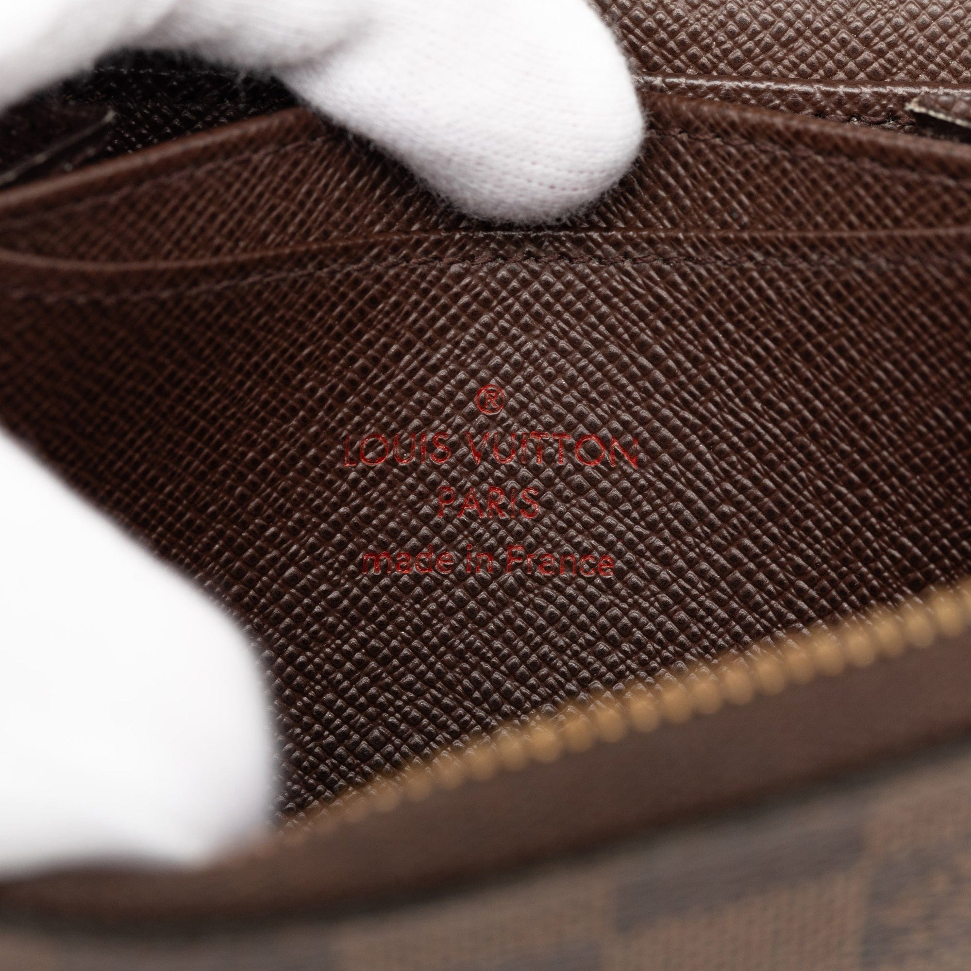 Louis Vuitton Damier Ebene Zippy Coin Purse