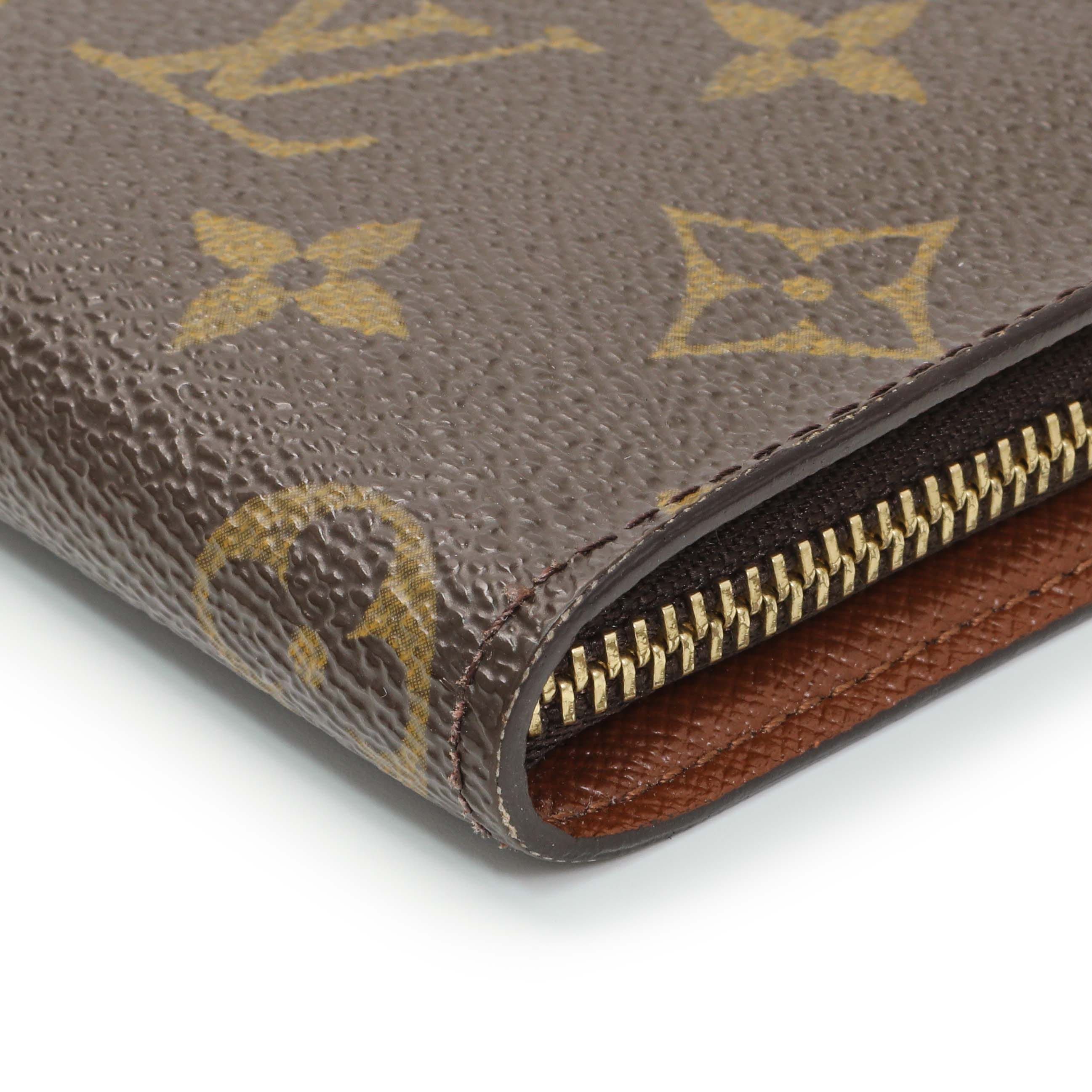 Louis Vuitton Monogram Porte - Monnaie Zippy Wallet