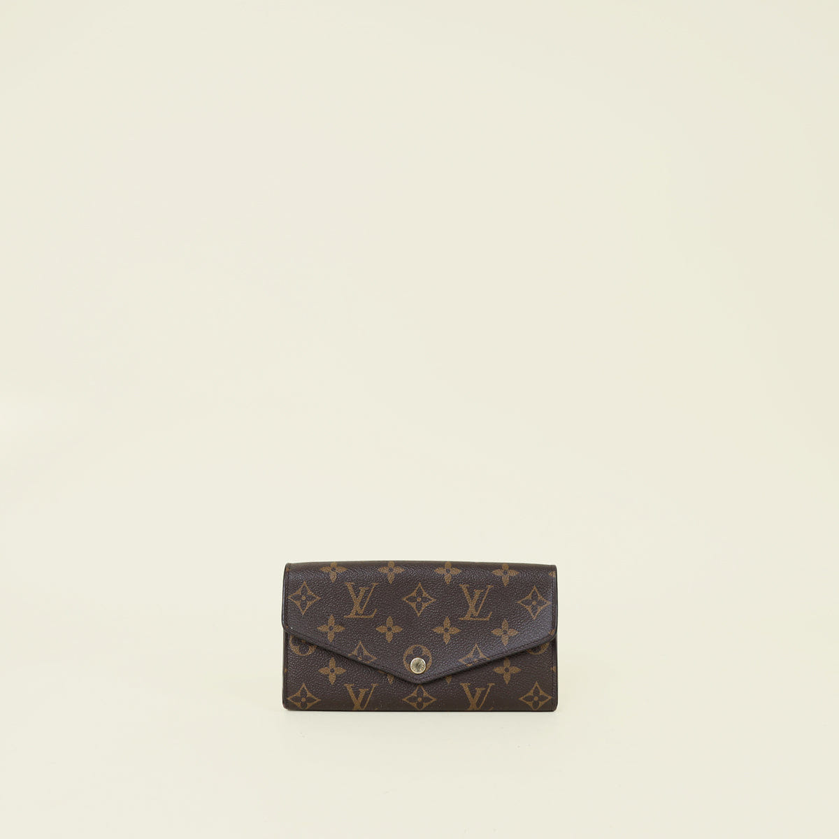 Louis Vuitton Brown Monogram Sarah Wallet