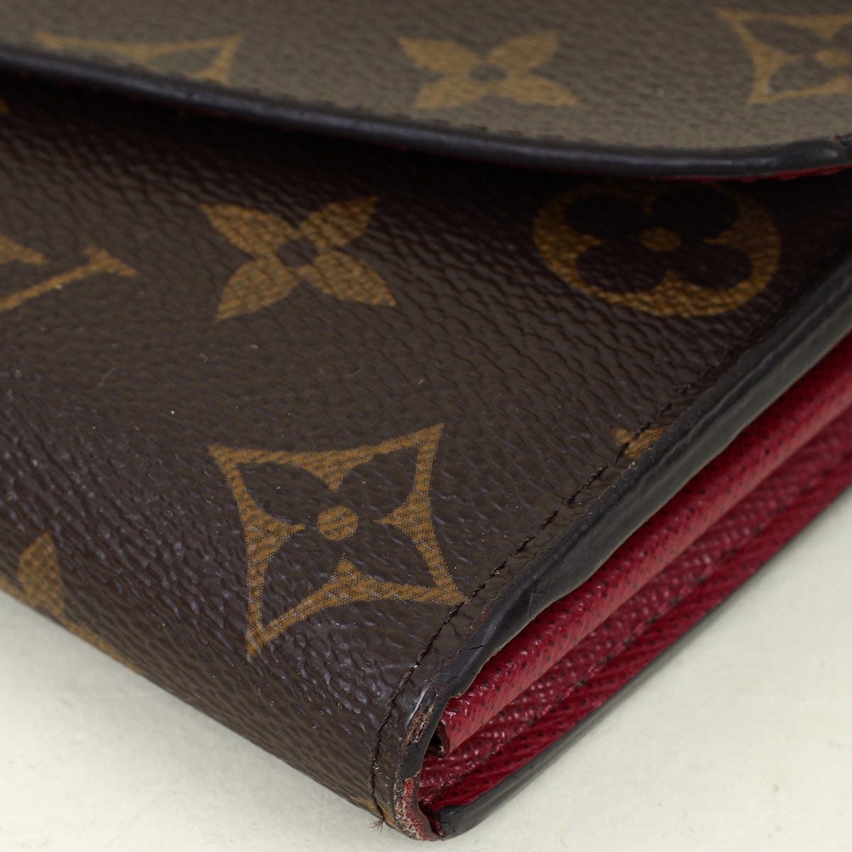 Louis Vuitton Brown Monogram Sarah Wallet