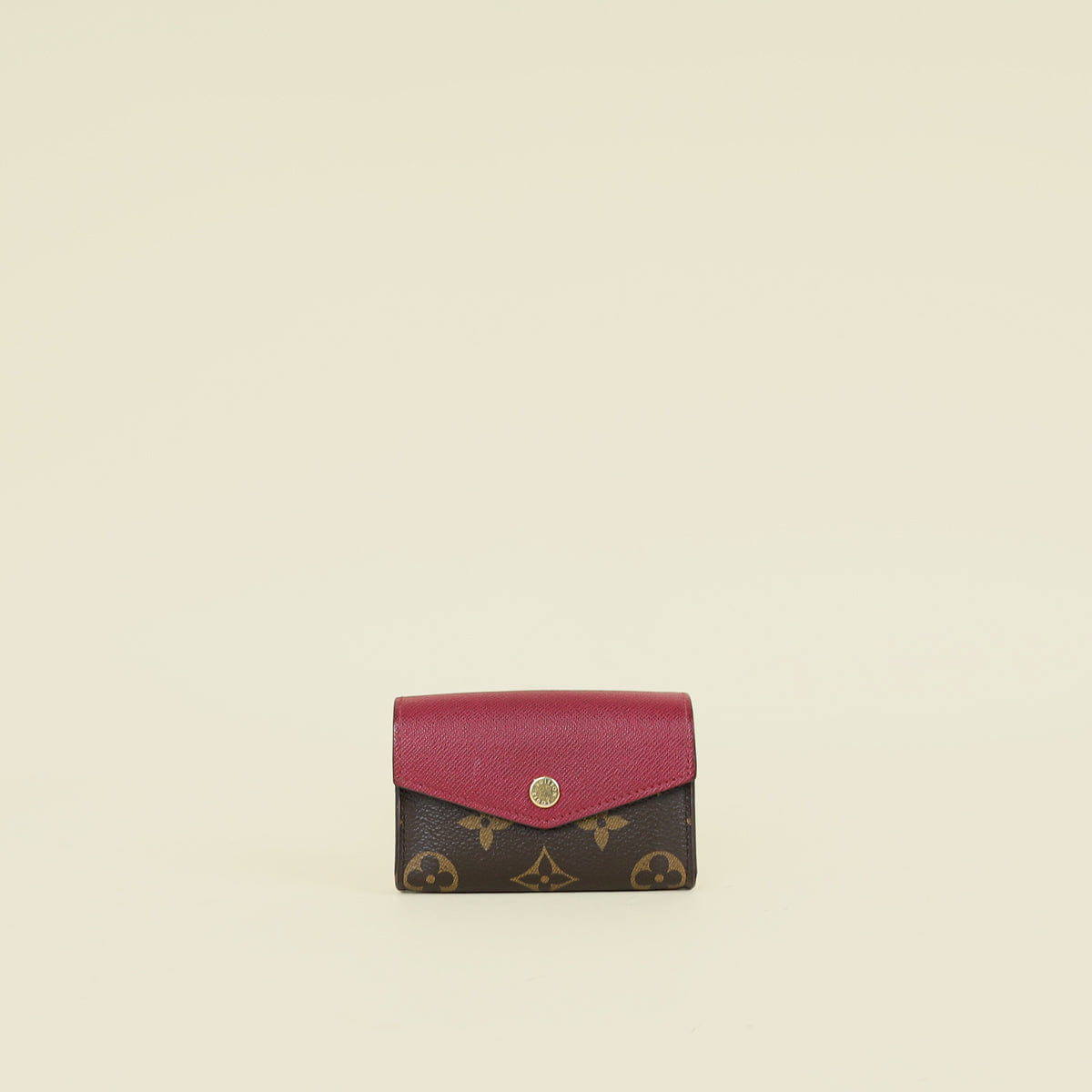 Louis Vuitton Monogram Fuchsia Sarah Multicartes Wallet
