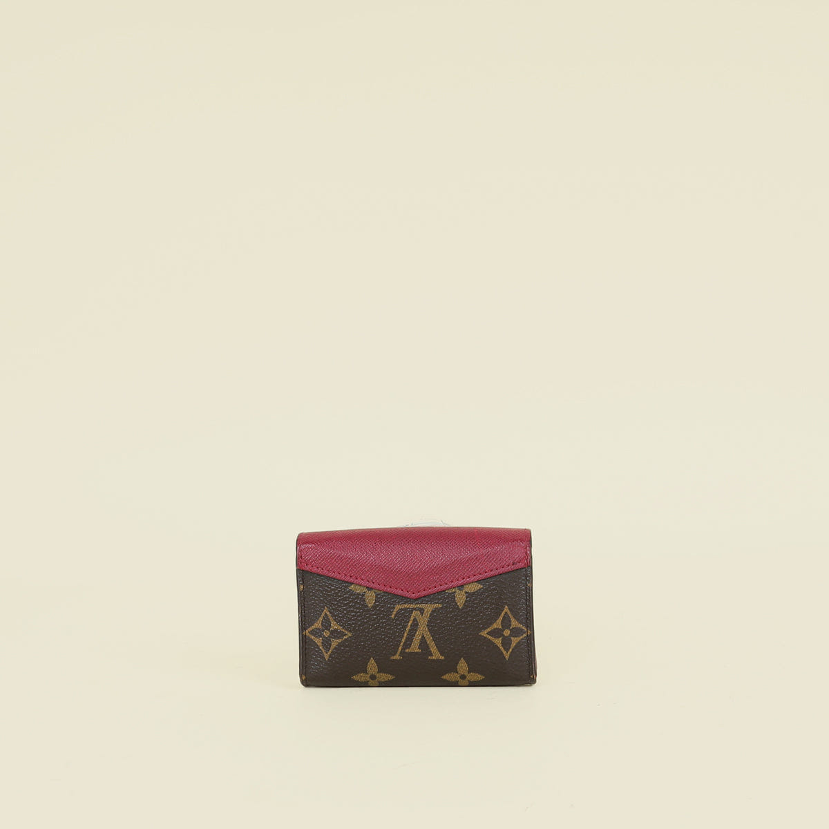 Louis Vuitton Monogram Fuchsia Sarah Multicartes Wallet