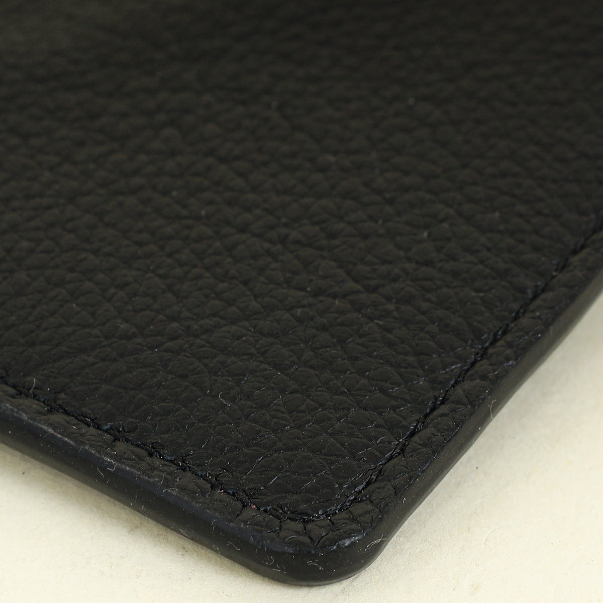 Louis Vuitton Brown Monogram Black Kimono Card Holder