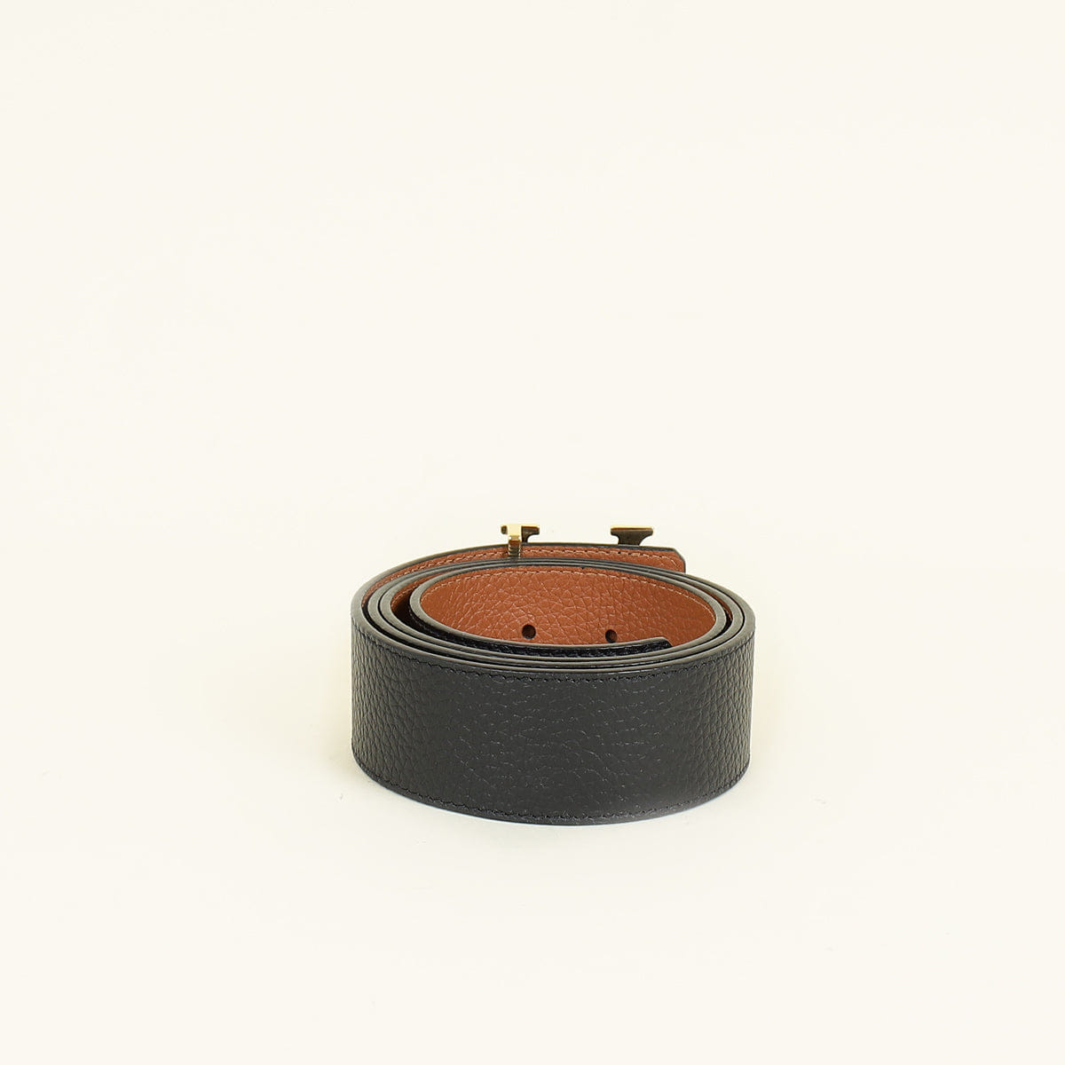Louis Vuitton Bicolor Initials Buckle 40 mm Reversible Belt 38