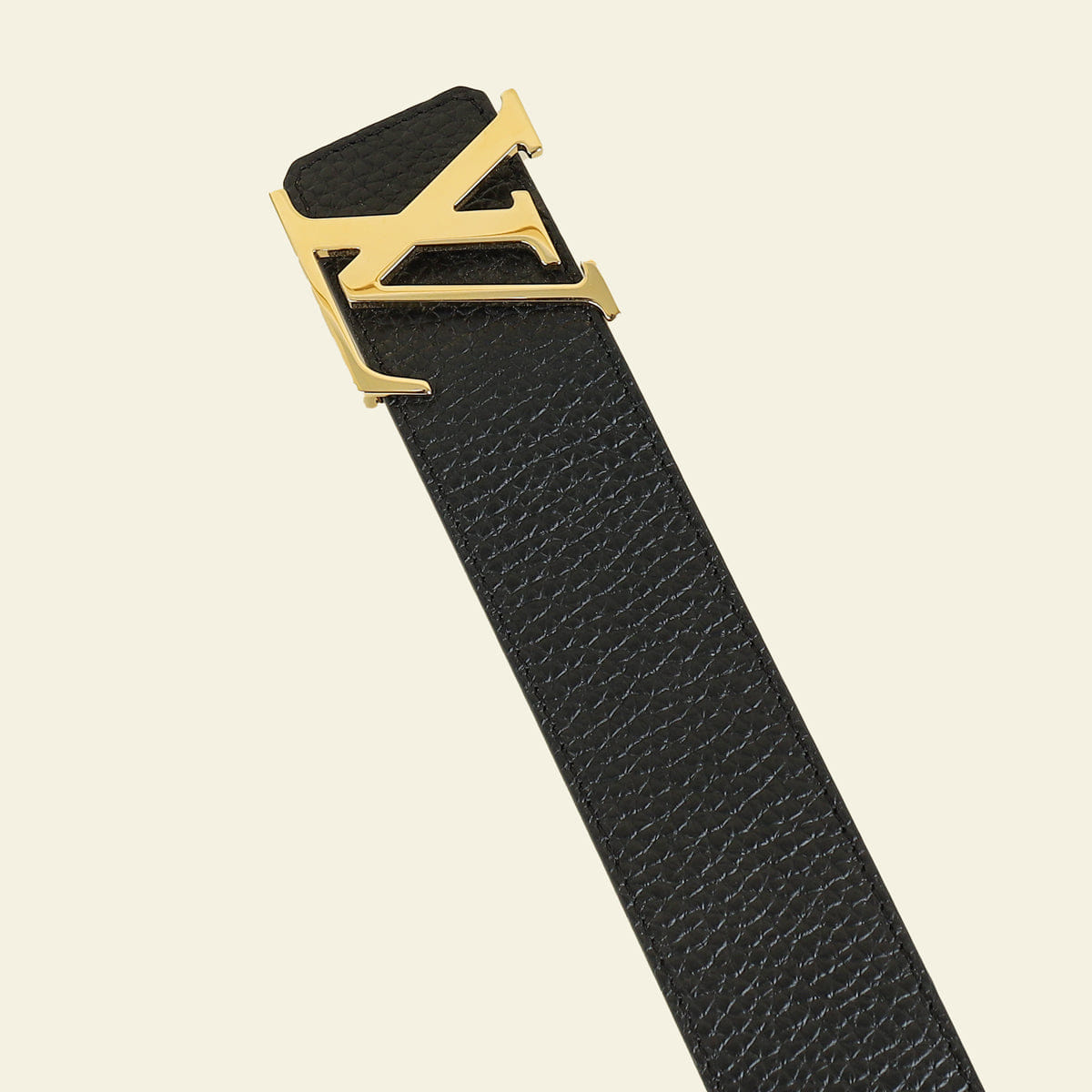 Louis Vuitton Bicolor Initials Buckle 40 mm Reversible Belt 38