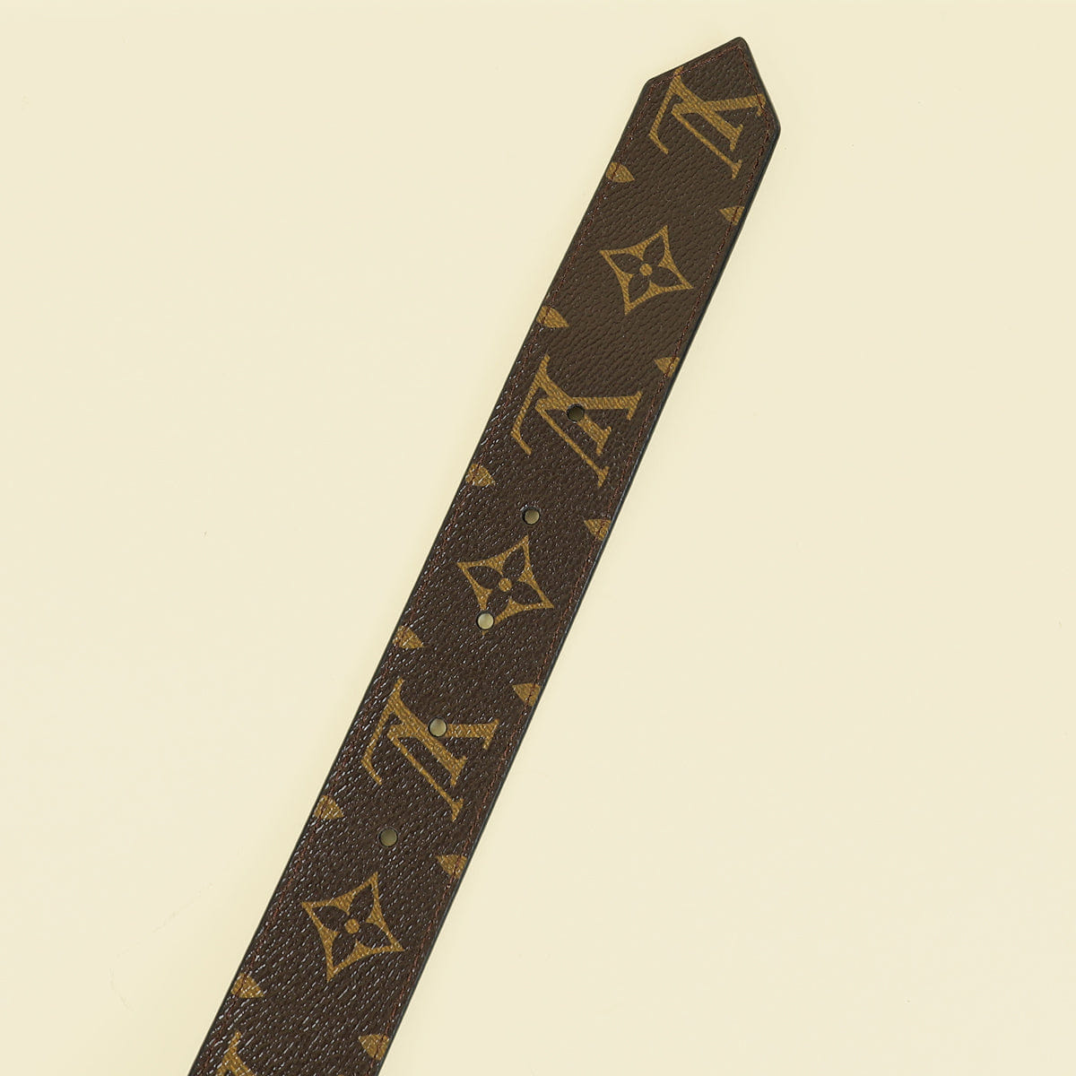 Louis Vuitton Monogram Black Circle Reversible 35 mm Belt 30
