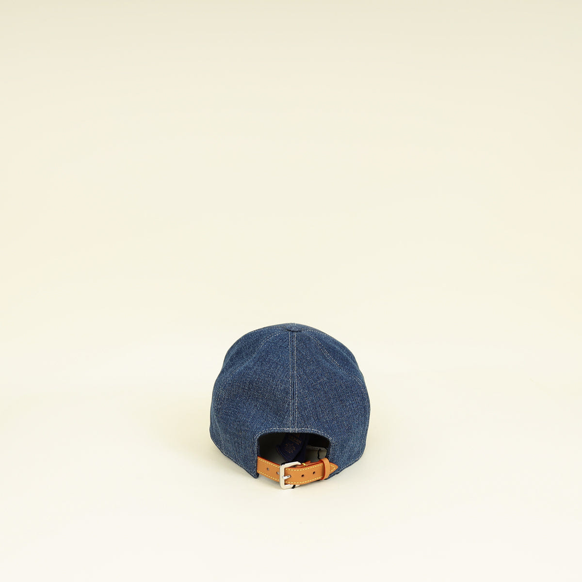 Louis Vuitton Blue Logo Embroidery Baseball Cap