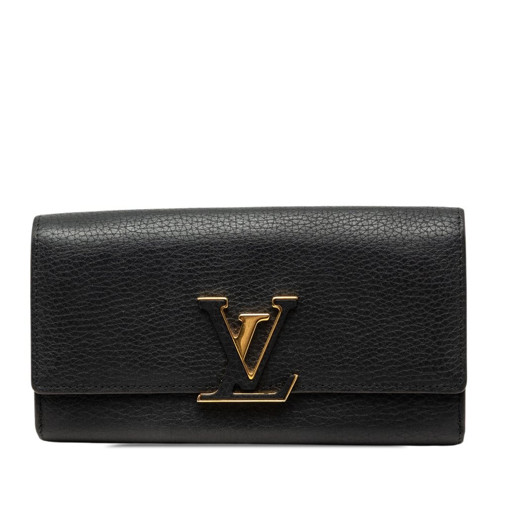 Louis Vuitton Taurillon Capucines Long Wallet