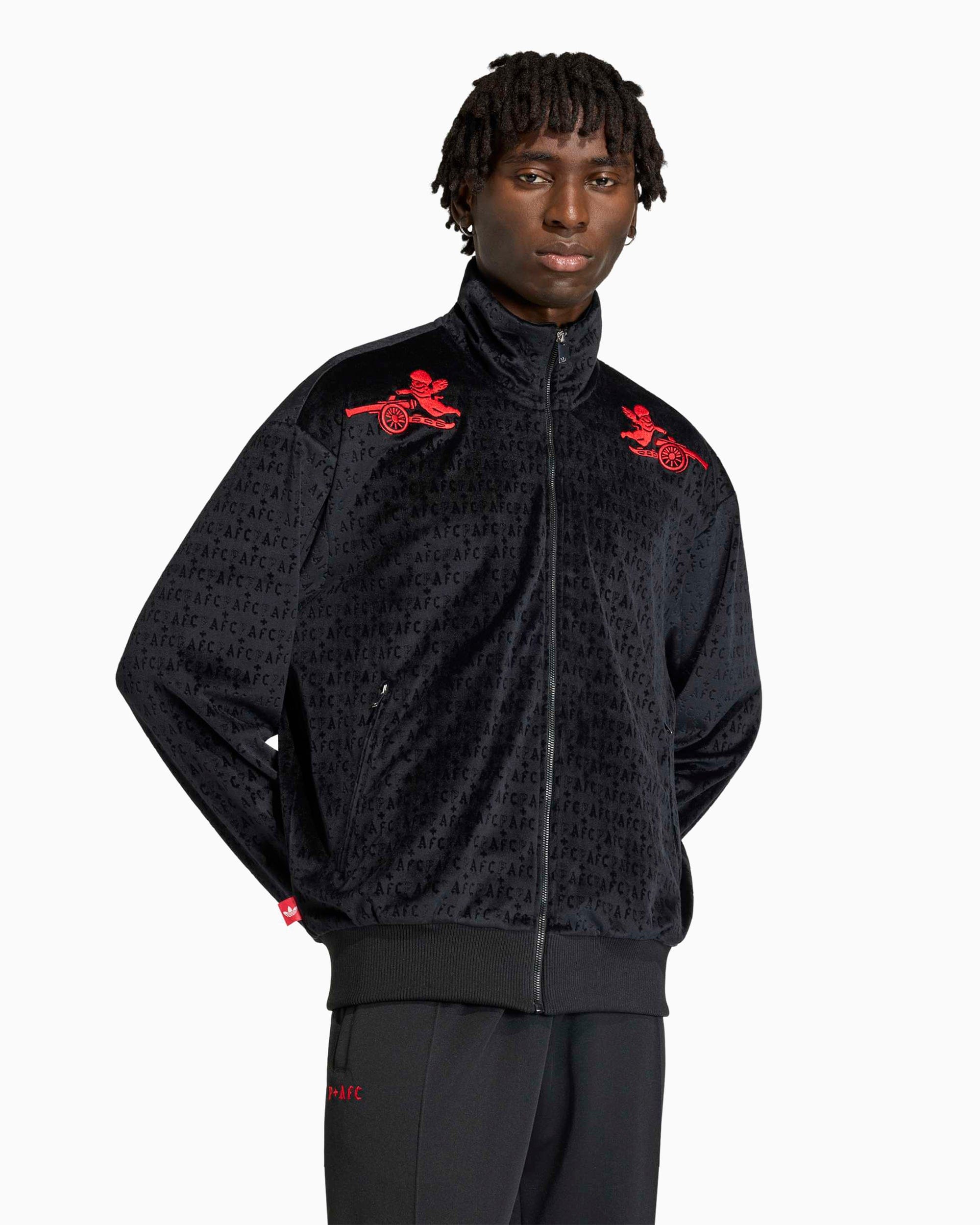adidas Sudadera con cremallera bordado adidas Originals x Arsenal FC x Places+Faces 25/26 para hombre