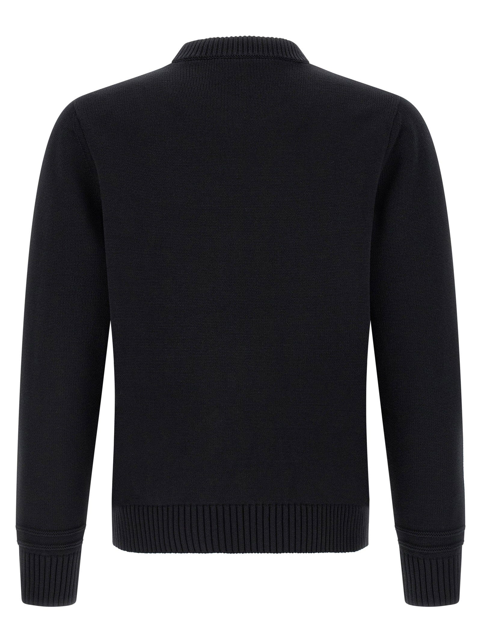 Gucci Intarsia Logo - Knit Sweater — Black