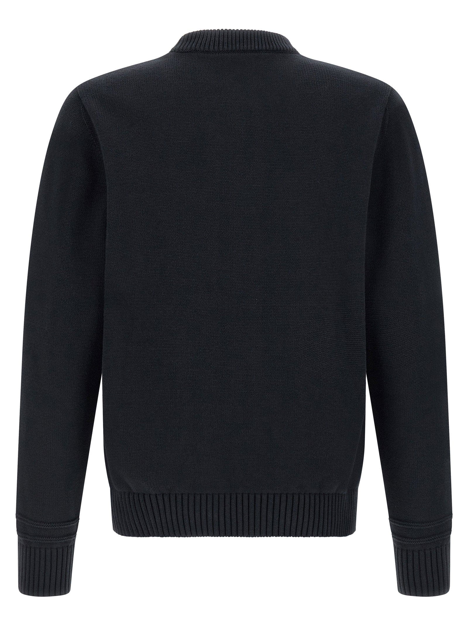 Gucci Intarsia Knit Sweater — Black