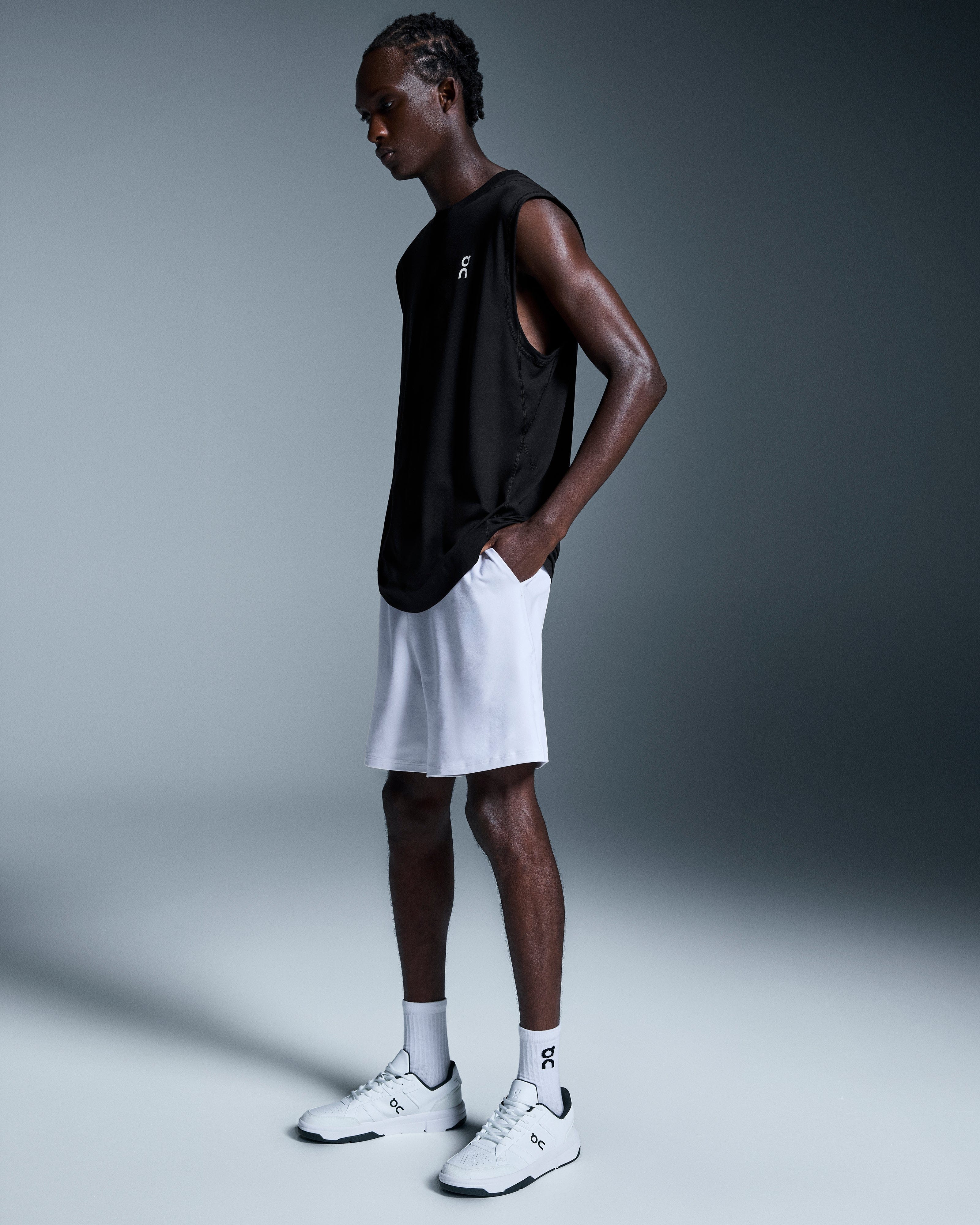 On Running On Courtside Shorts White