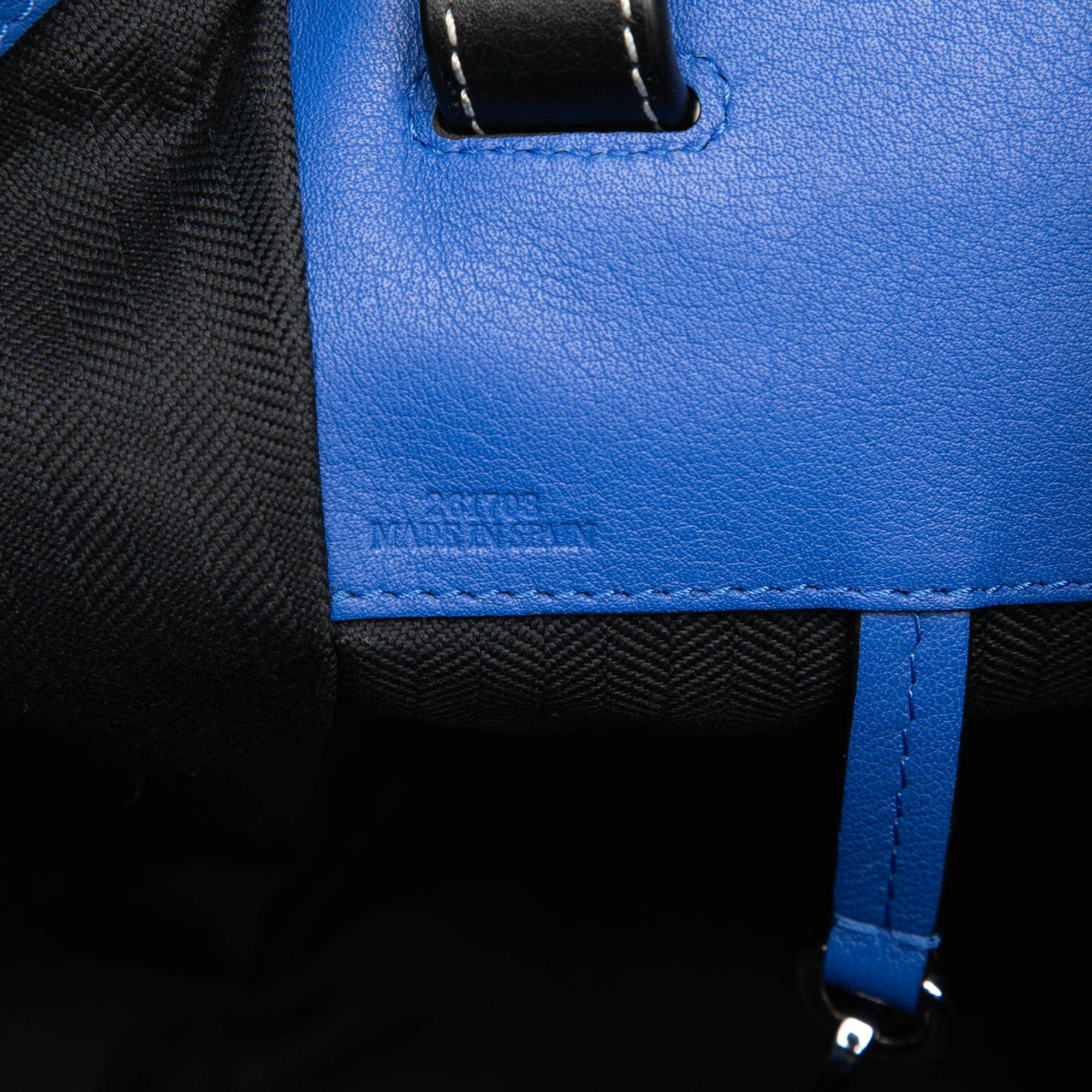 Loewe Small Bicolor Calfskin Can't Take It Hammock Bag