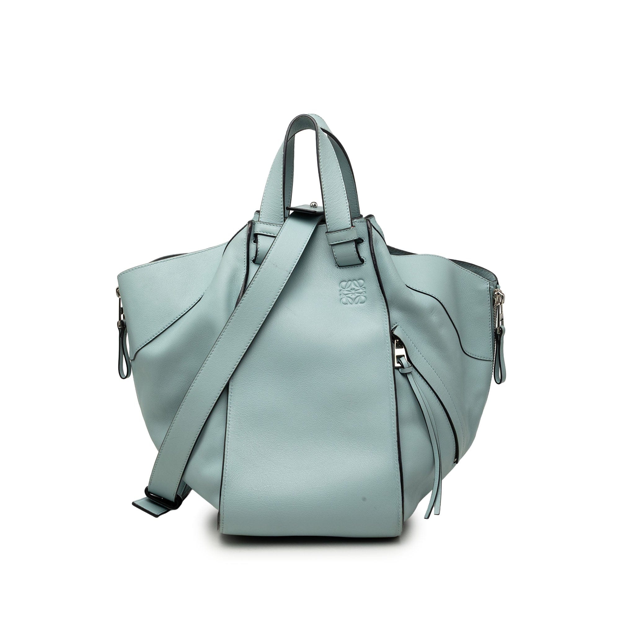 Loewe Medium Leather Hammock Satchel