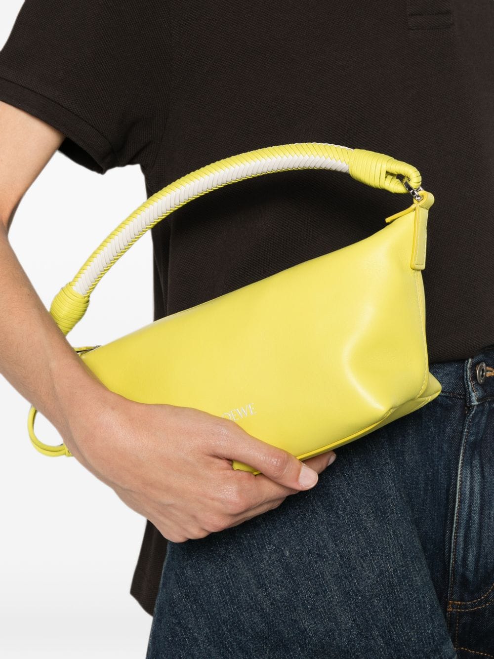 Loewe Women Cala Leather Pouch