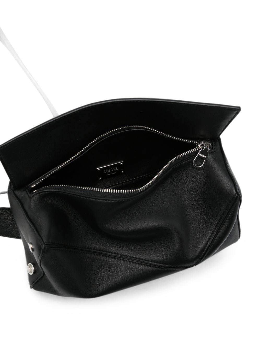 Loewe Men Puzzle Fratherlight Leather Sling Bag