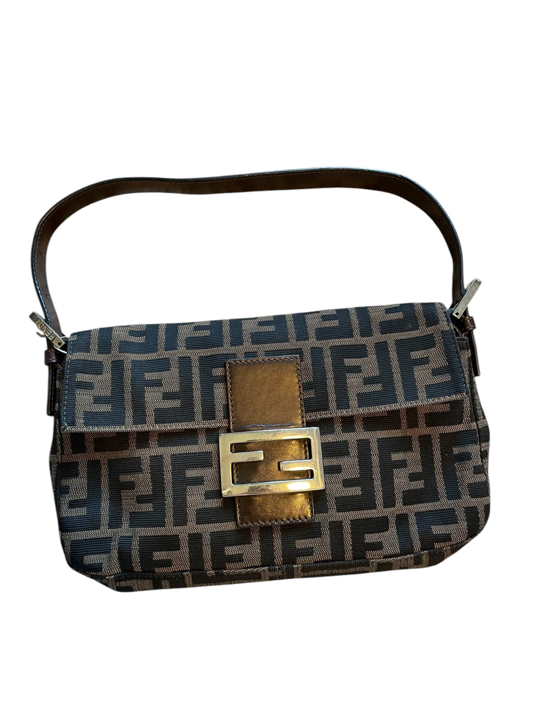 Fendi Vintage Baguette Classic Zucca Print DXBK0455