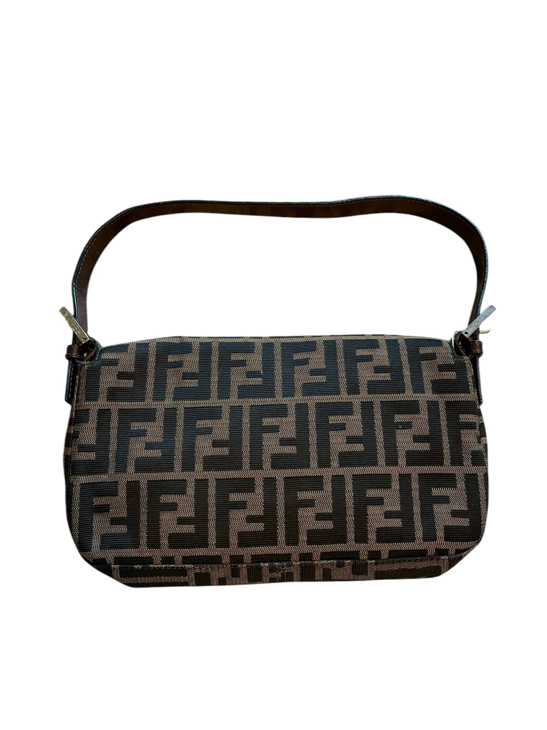 Fendi Vintage Baguette Classic Zucca Print DXBK0455