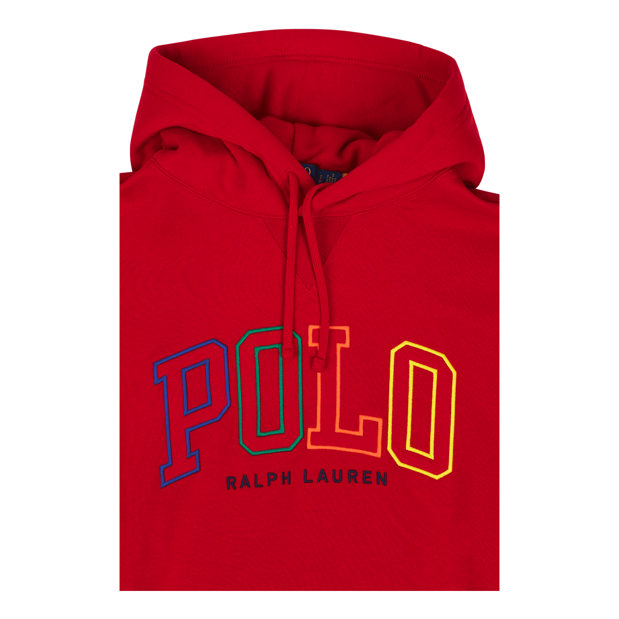 Polo Ralph Lauren Big Fit Logo Fleece Hoodie RL 2000 Red