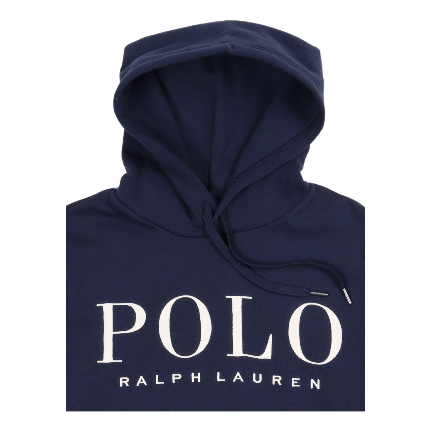 Polo Ralph Lauren Logo - Embroidered Fleece Hoodie Cruise Navy