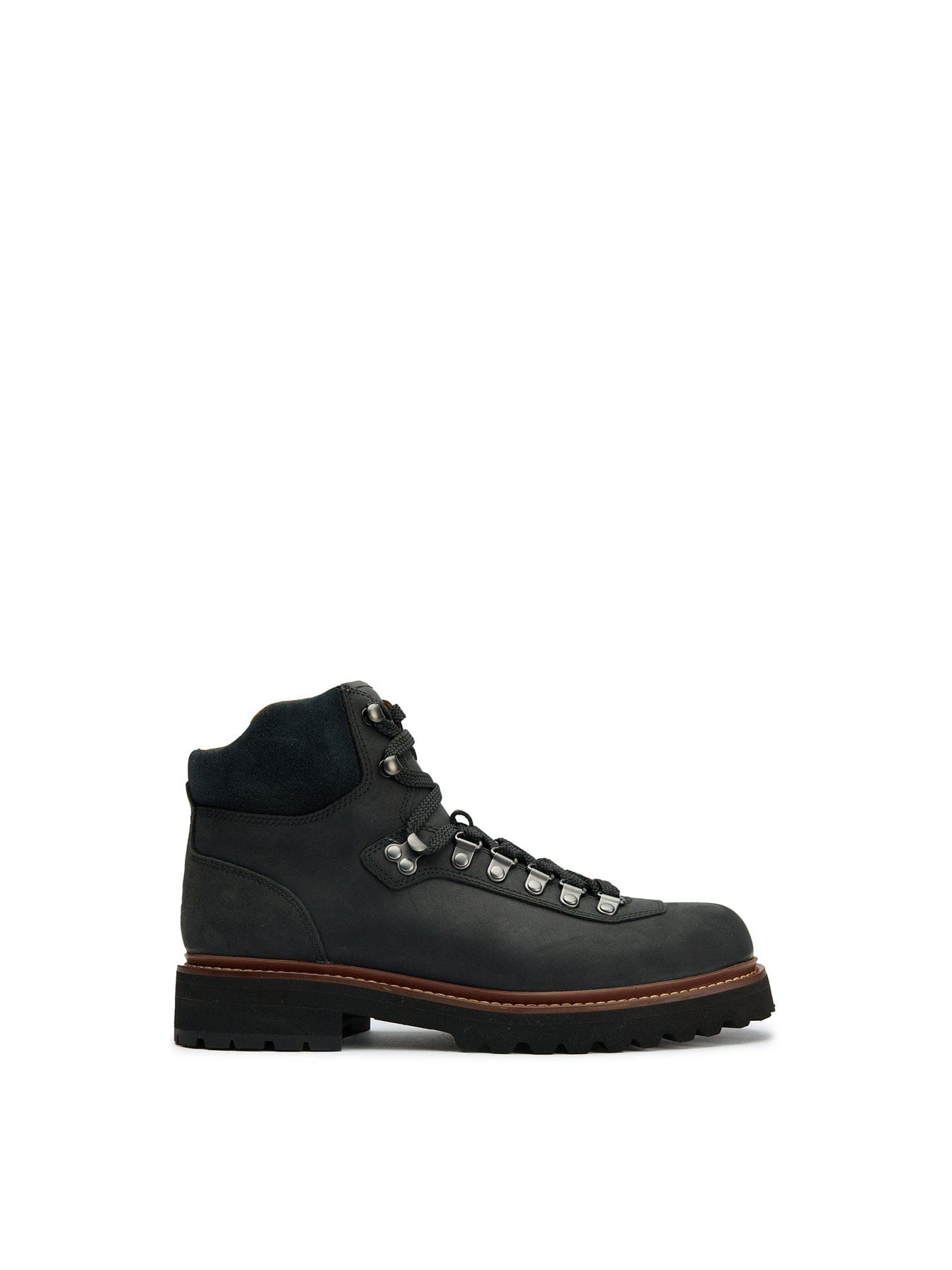 Polo Ralph Lauren Alpine Leather Boots Black