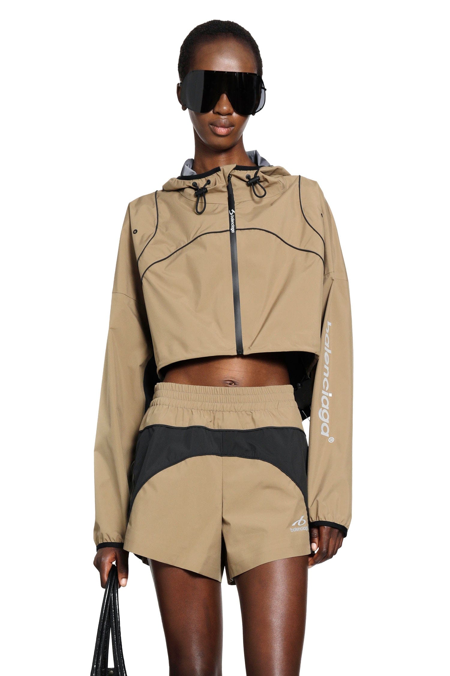 Balenciaga Techwear Cropped Windbreaker