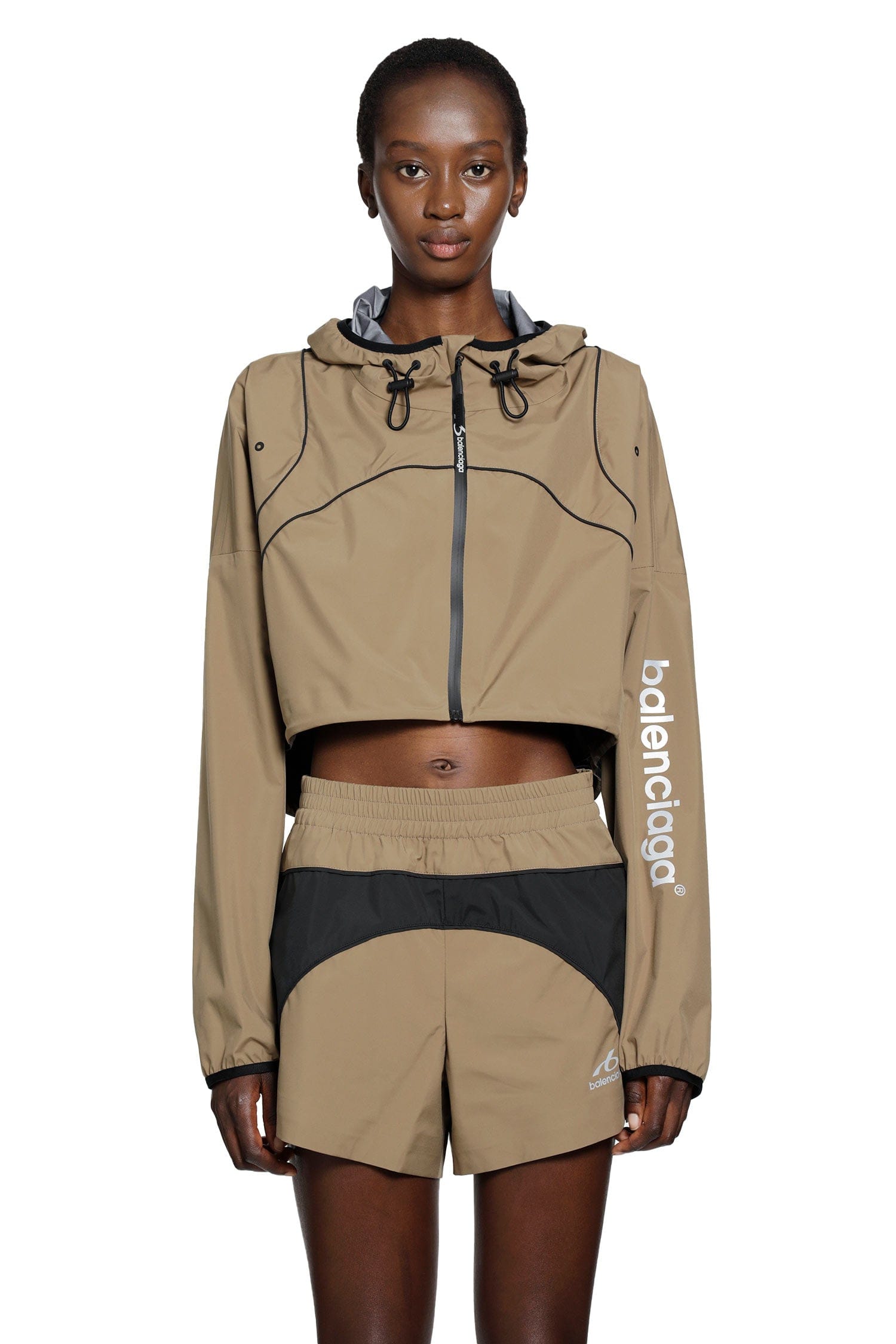 Balenciaga Techwear Cropped Windbreaker