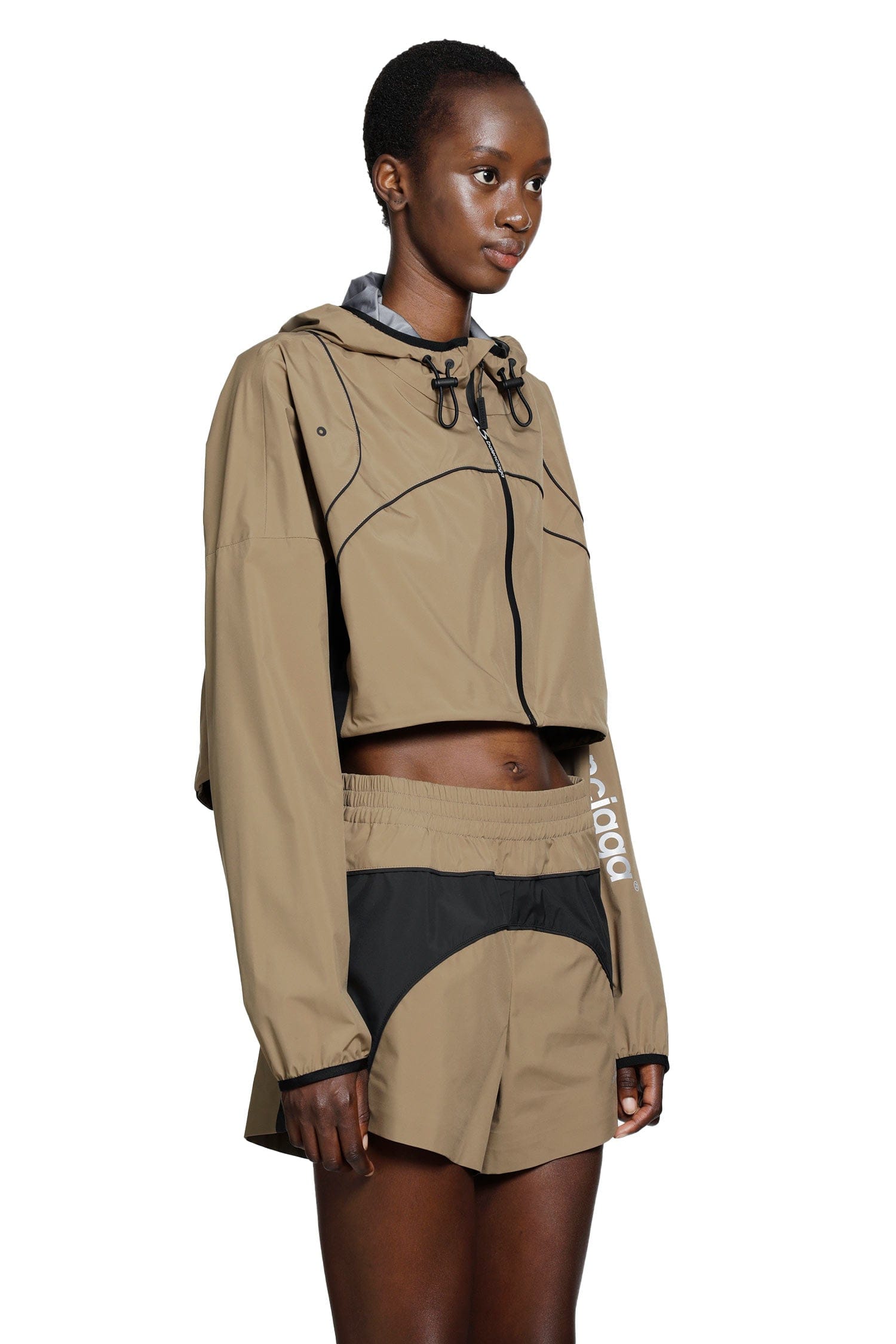 Balenciaga Techwear Cropped Windbreaker