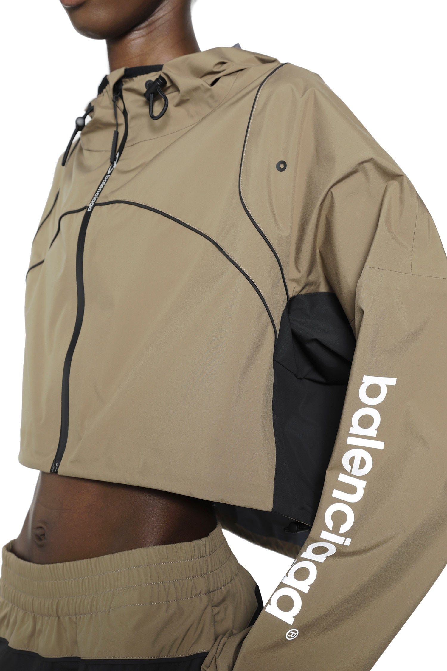 Balenciaga Techwear Cropped Windbreaker