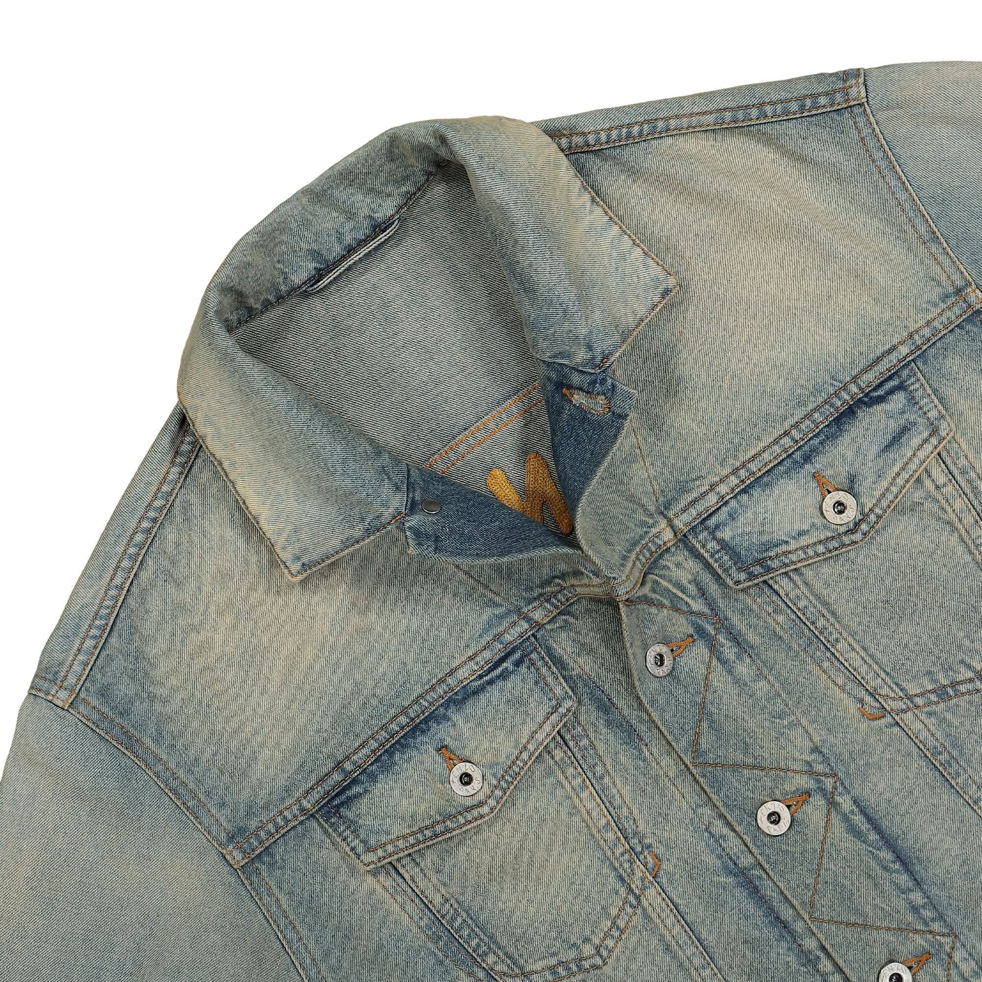 KENZO Drawn Varsity Denim Jacket