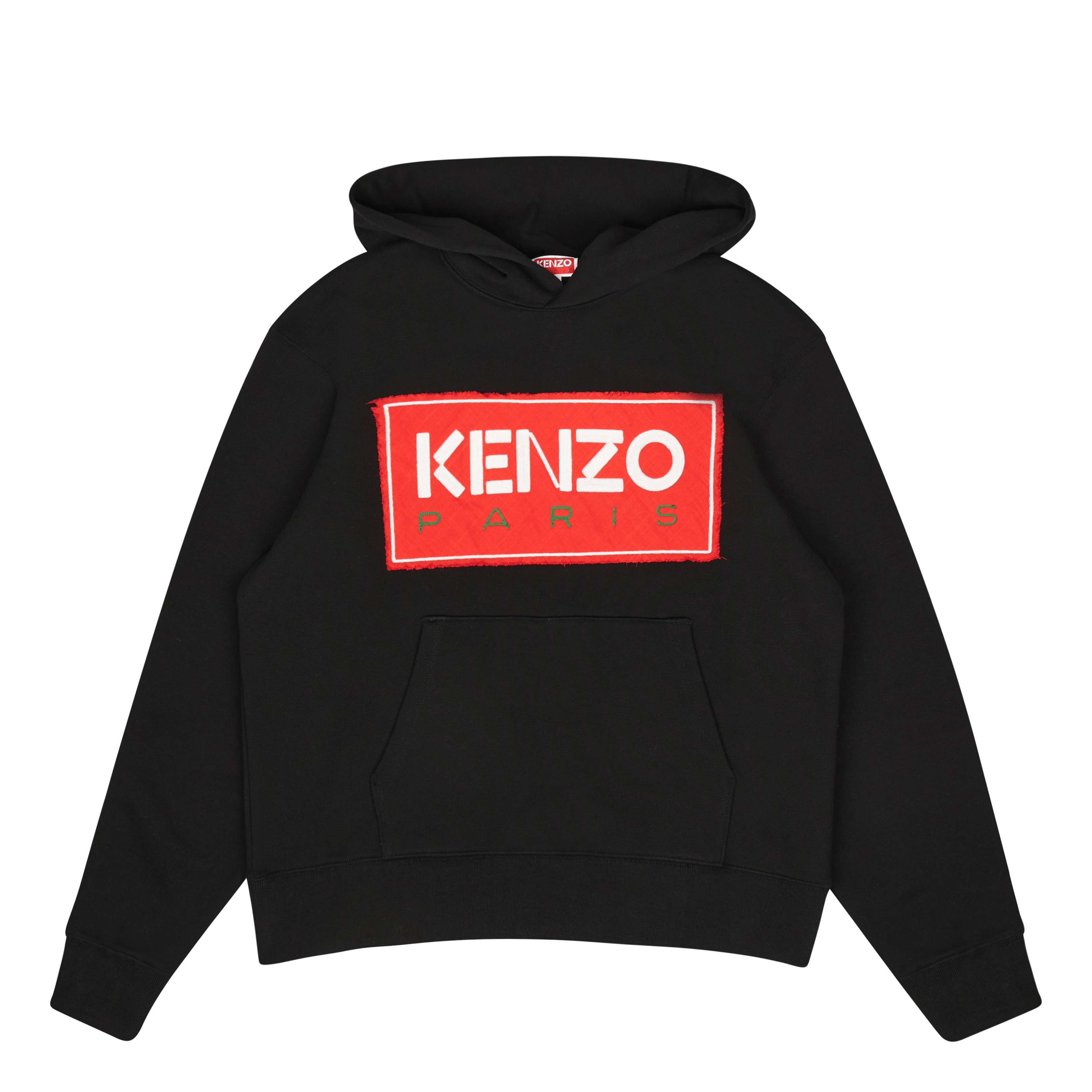 Kenzo Hoodie Tricolor Kenzo Paris Black