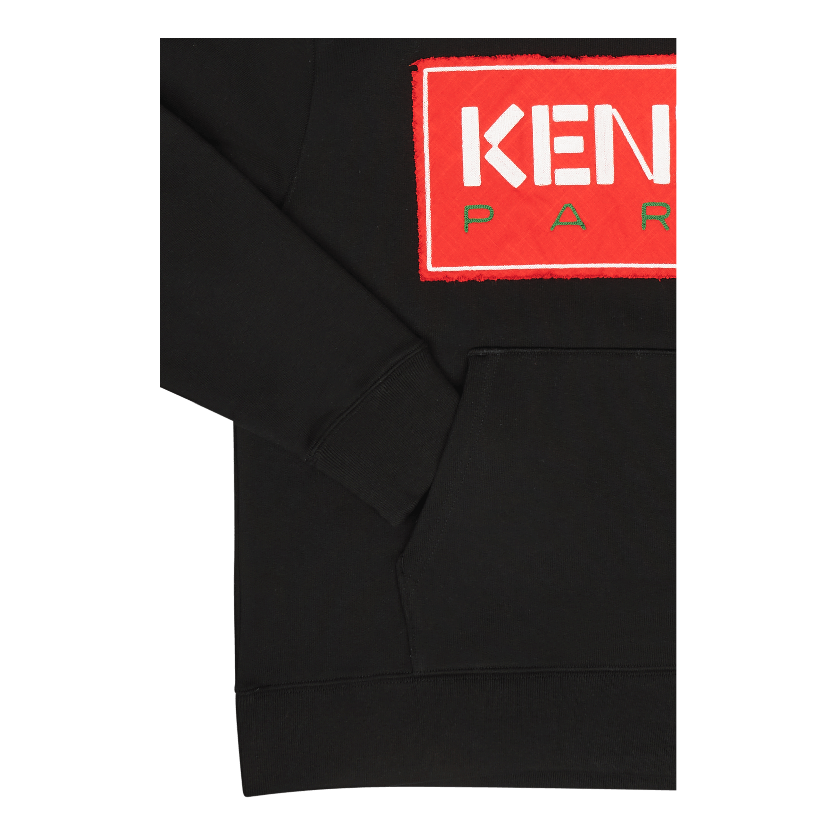 Kenzo Hoodie Tricolor Kenzo Paris Black