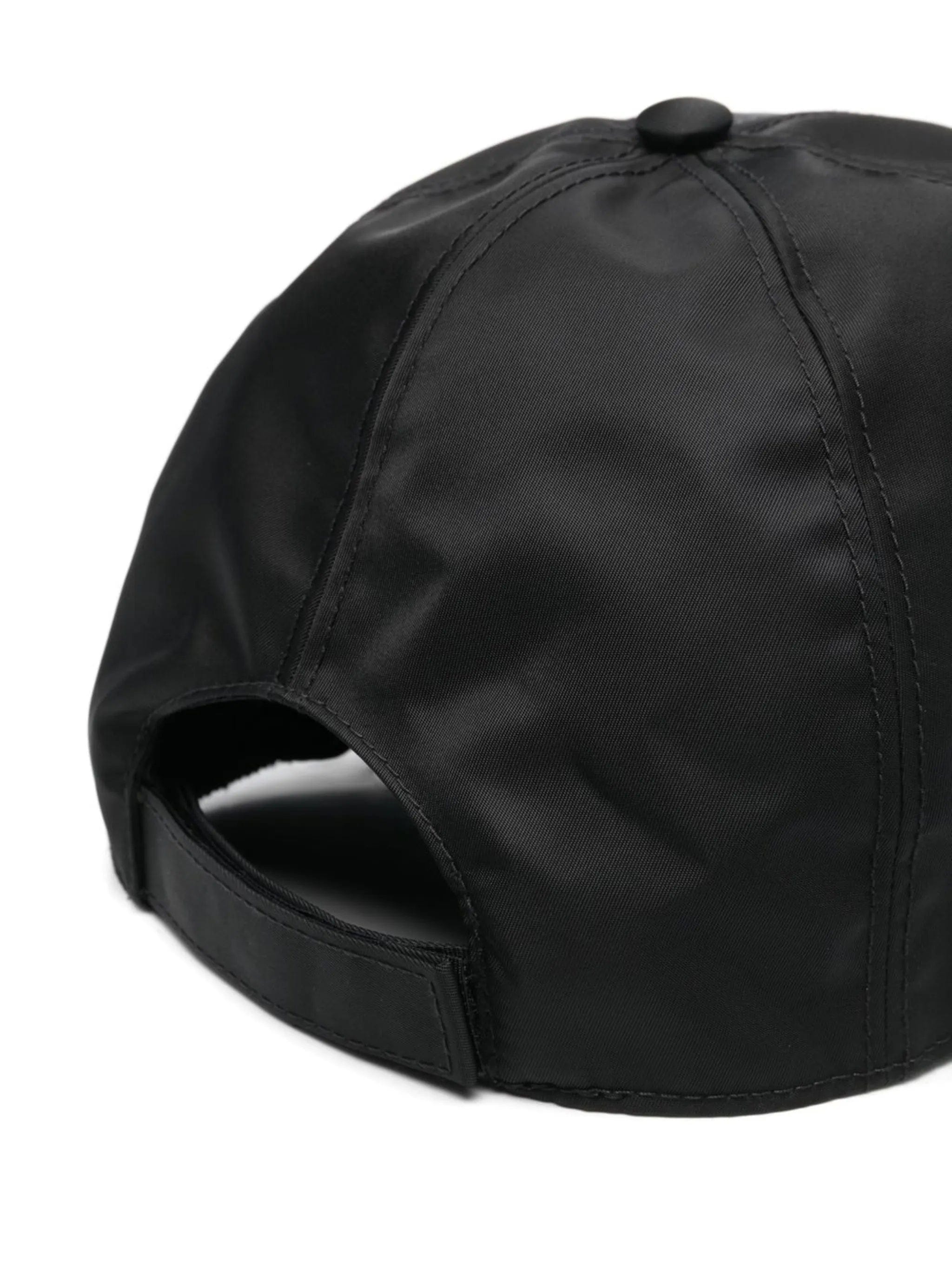 Prada logo - plaque baseball cap