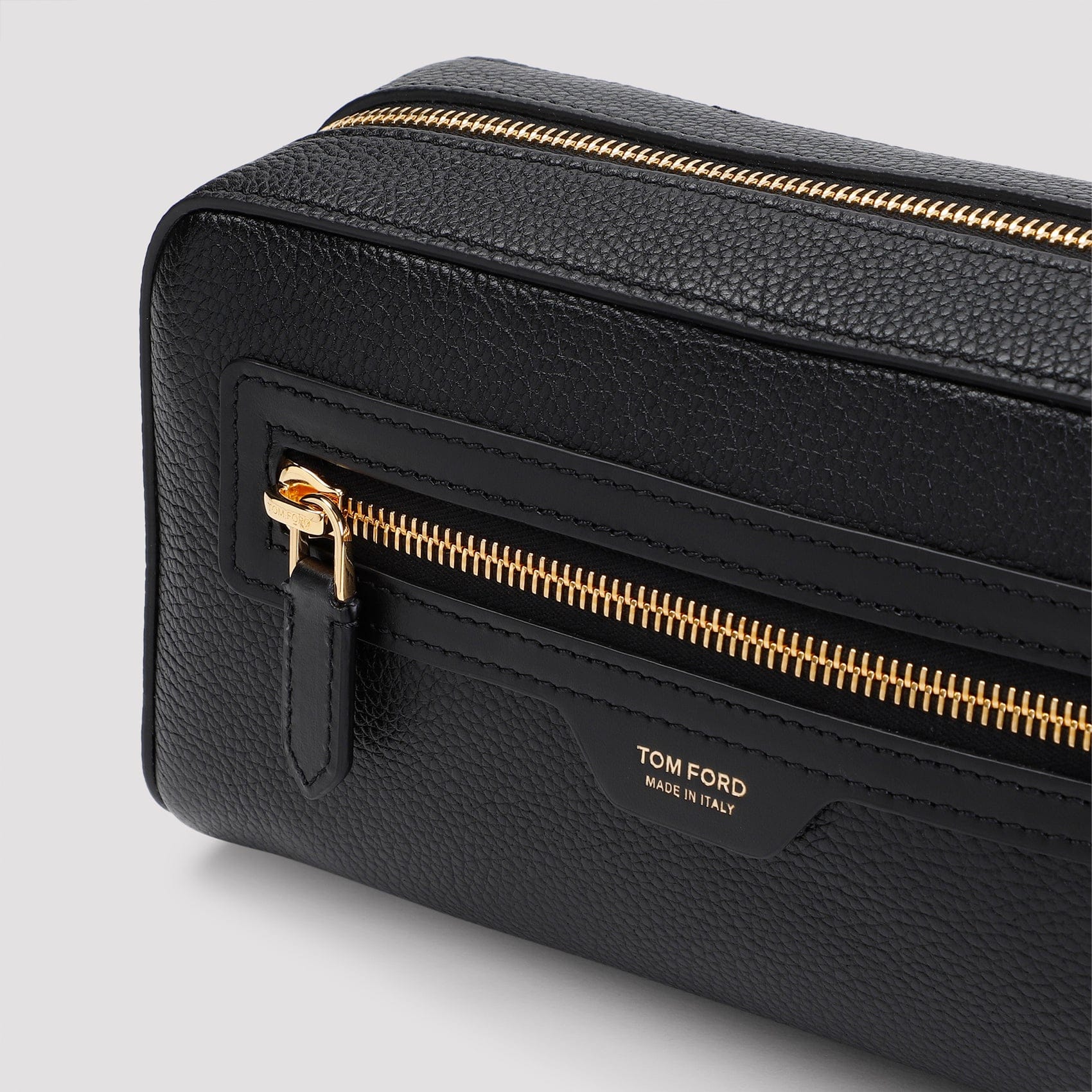 Tom Ford Grained Calf Leather Toiletry Case Men