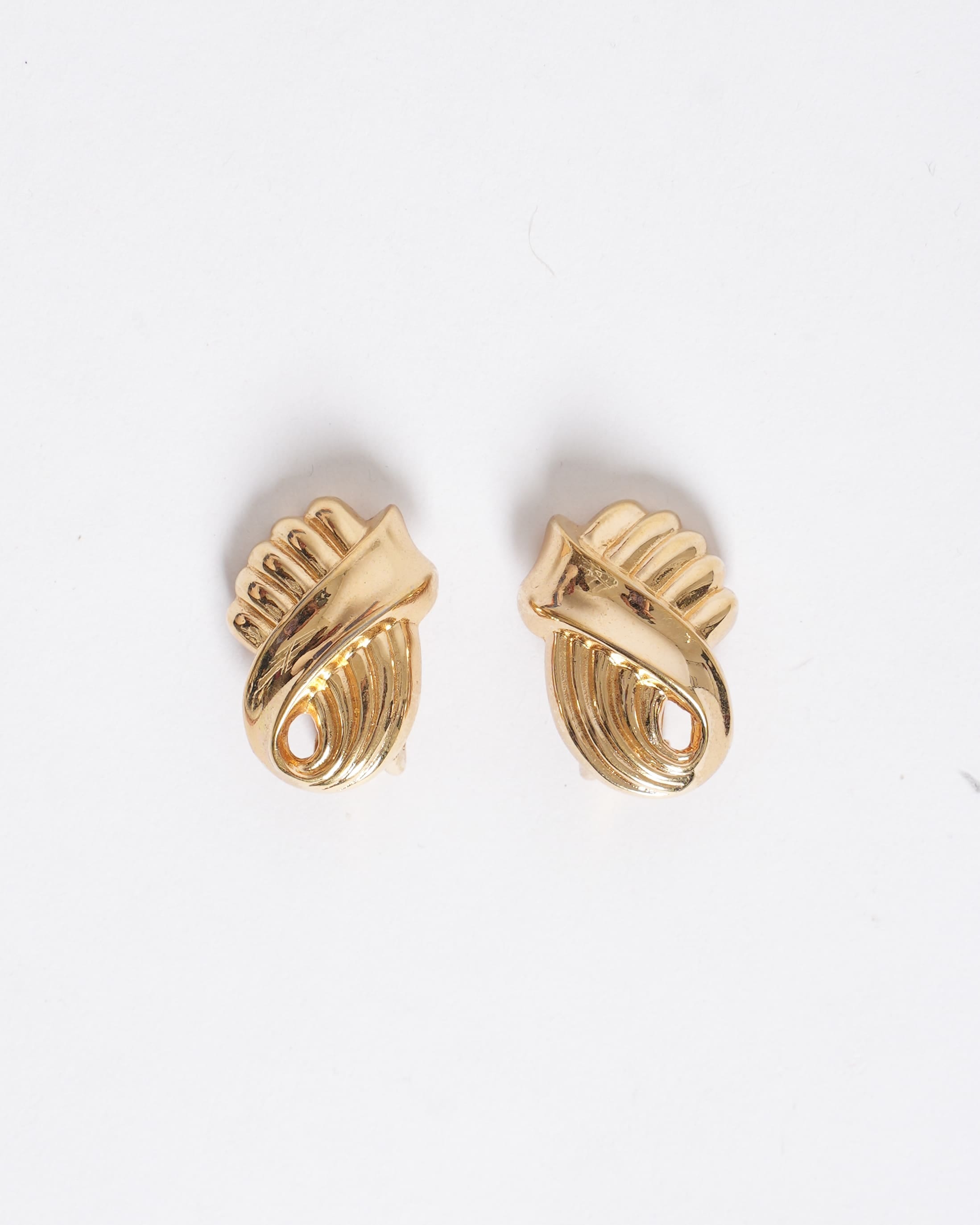 Dior Christian Dior Gold Plated Earrings