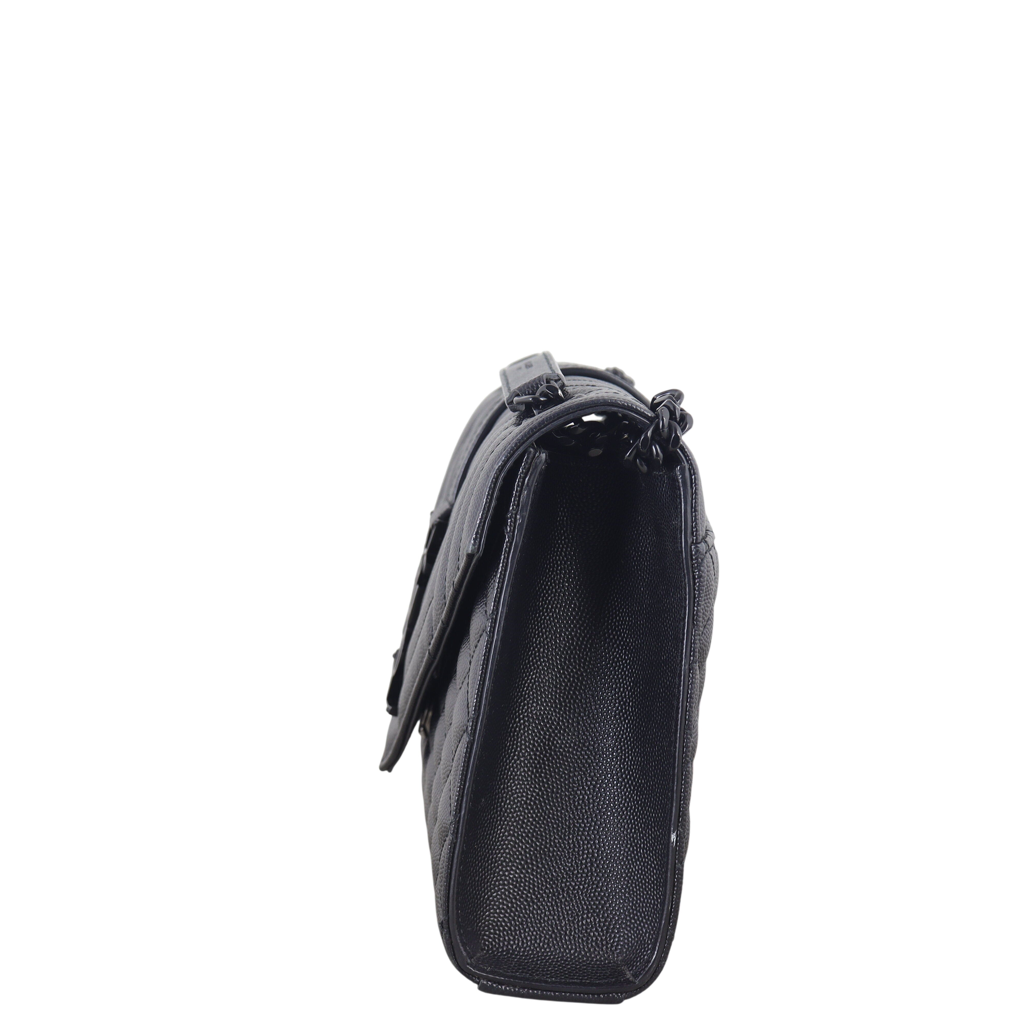 Saint Laurent Monogram Mix Matelasse Envelope Chain Bag Medium